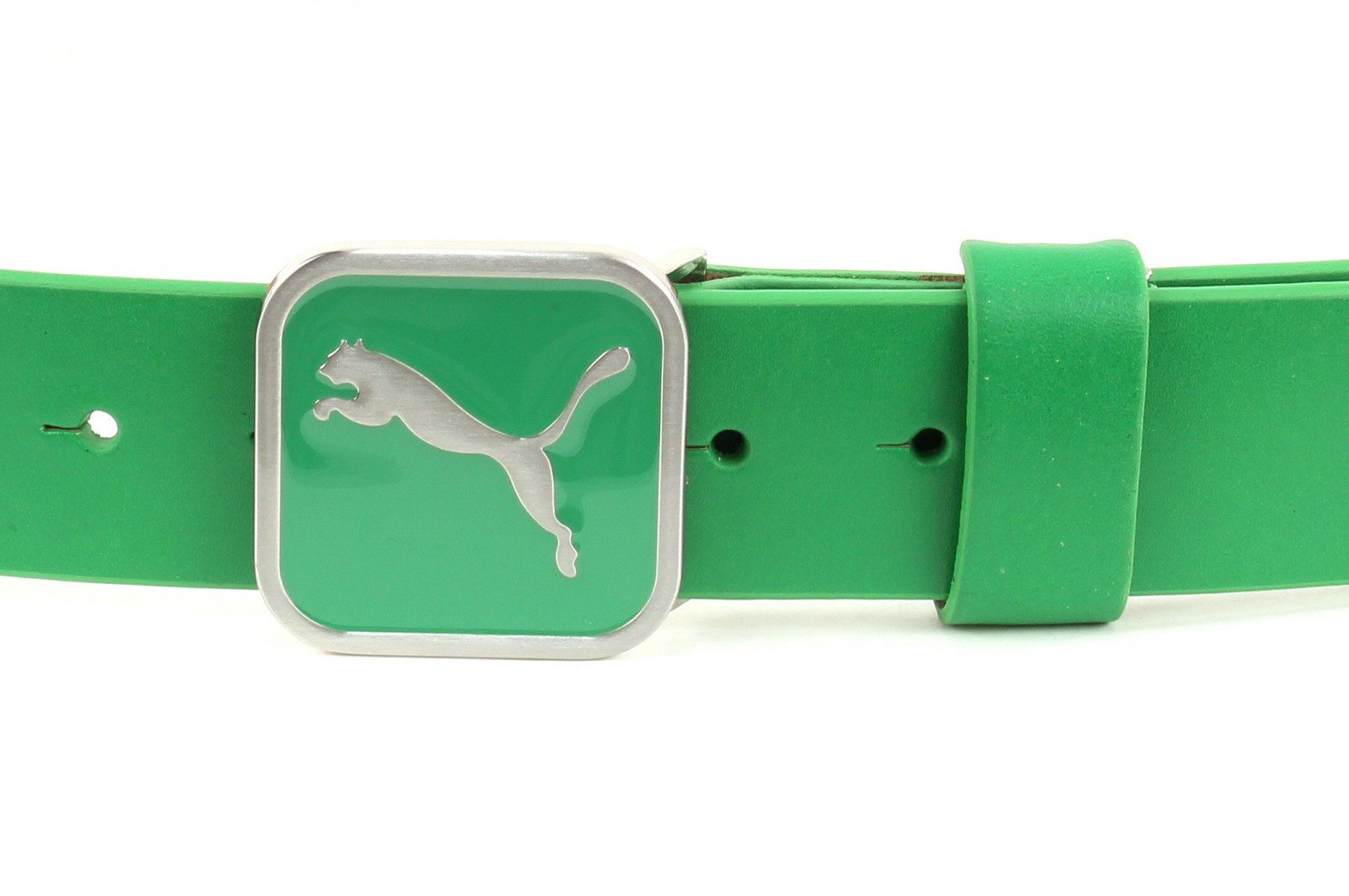 PUMA Ledergürtel Cut-To-Length Square Belt aus echtem Leder