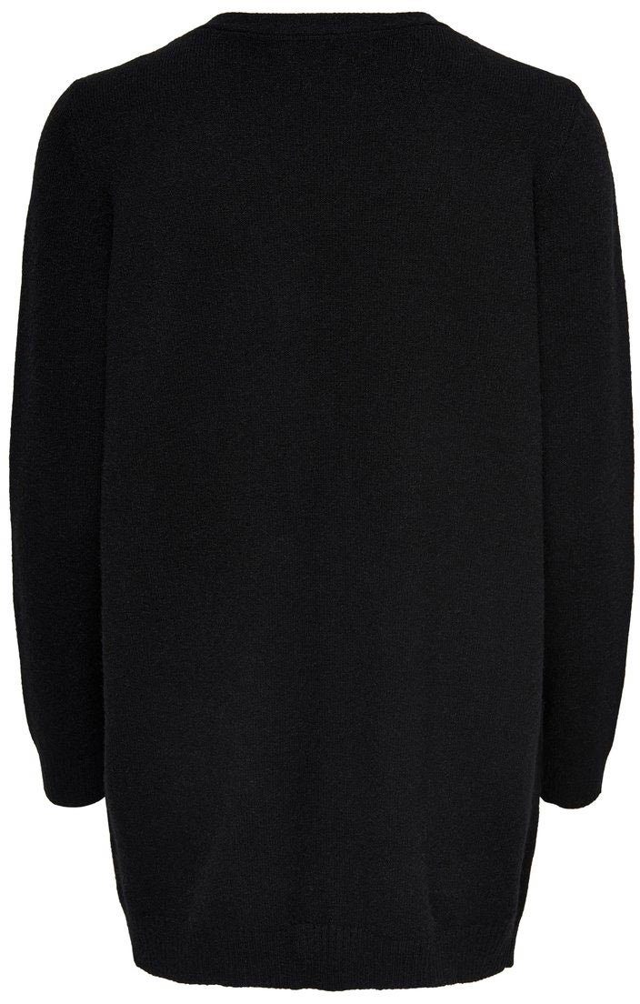 ONLY Strickjacke ONLLESLY – Cardigan mit Taschen und figurumspielender Form figurumspielend, casual, Feinstrick, Viskosemischung, V-Ausschnitt – Bild 5 von 5