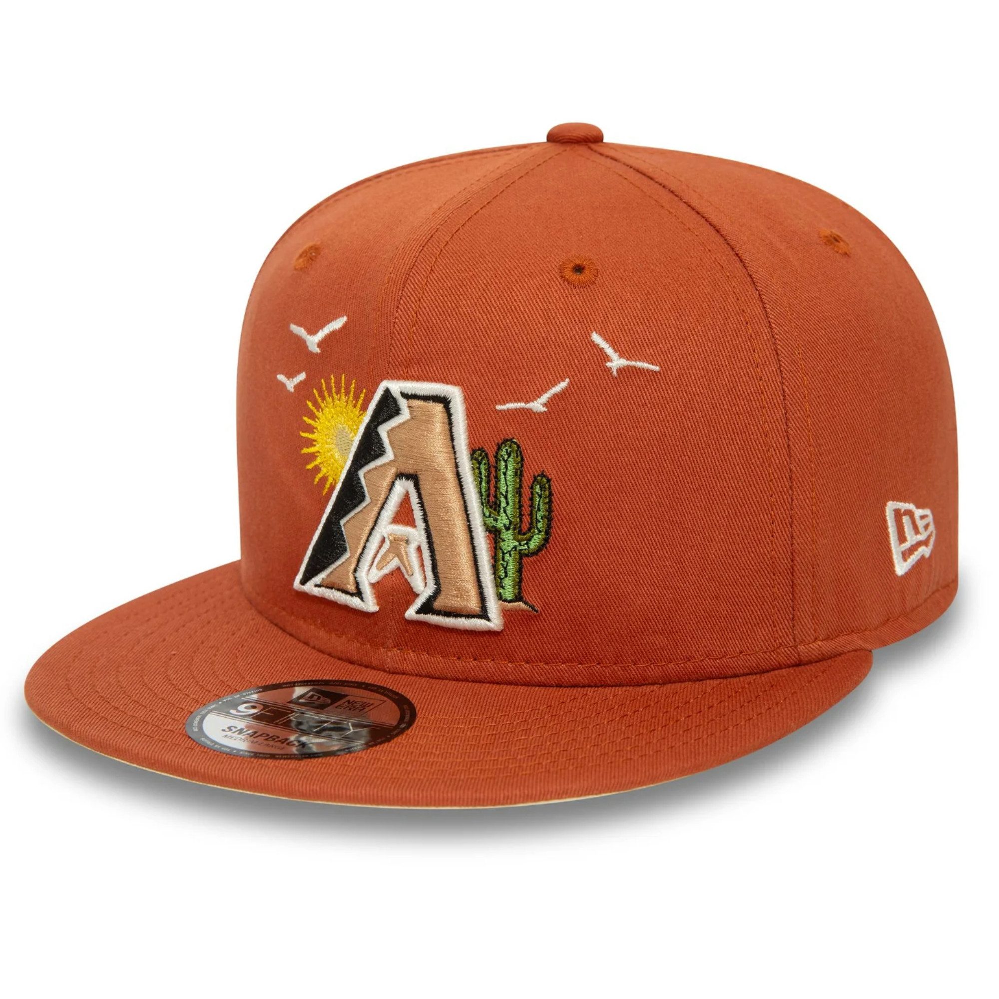 New Era Flex Cap Arizona Diamondbacks MLB Summer Icon 9FIFTY Snapback Cap - Braun