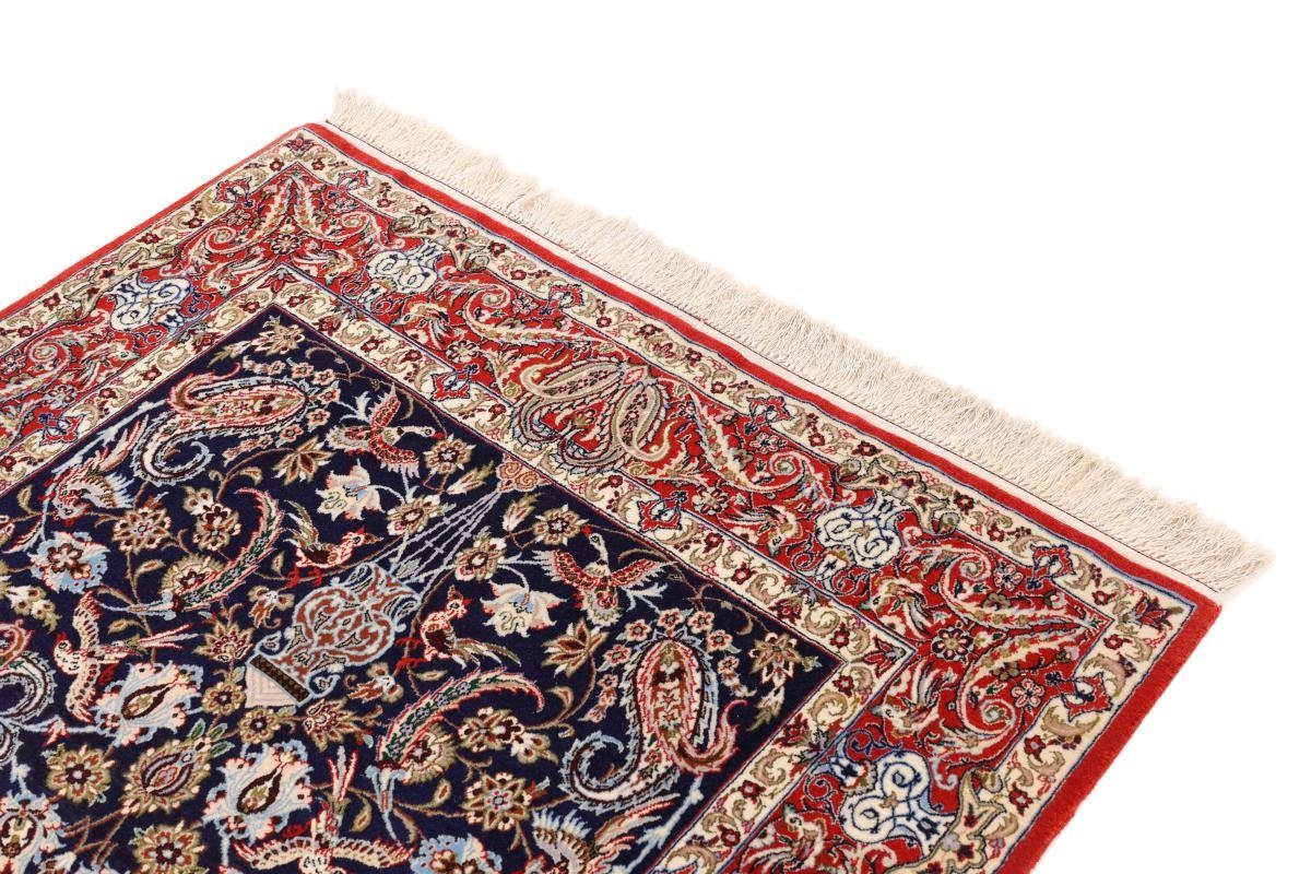 Orientteppich mm Trading, Höhe: Orientteppich, Seidenkette rechteckig, Nain Isfahan 108x165 Handgeknüpfter 6