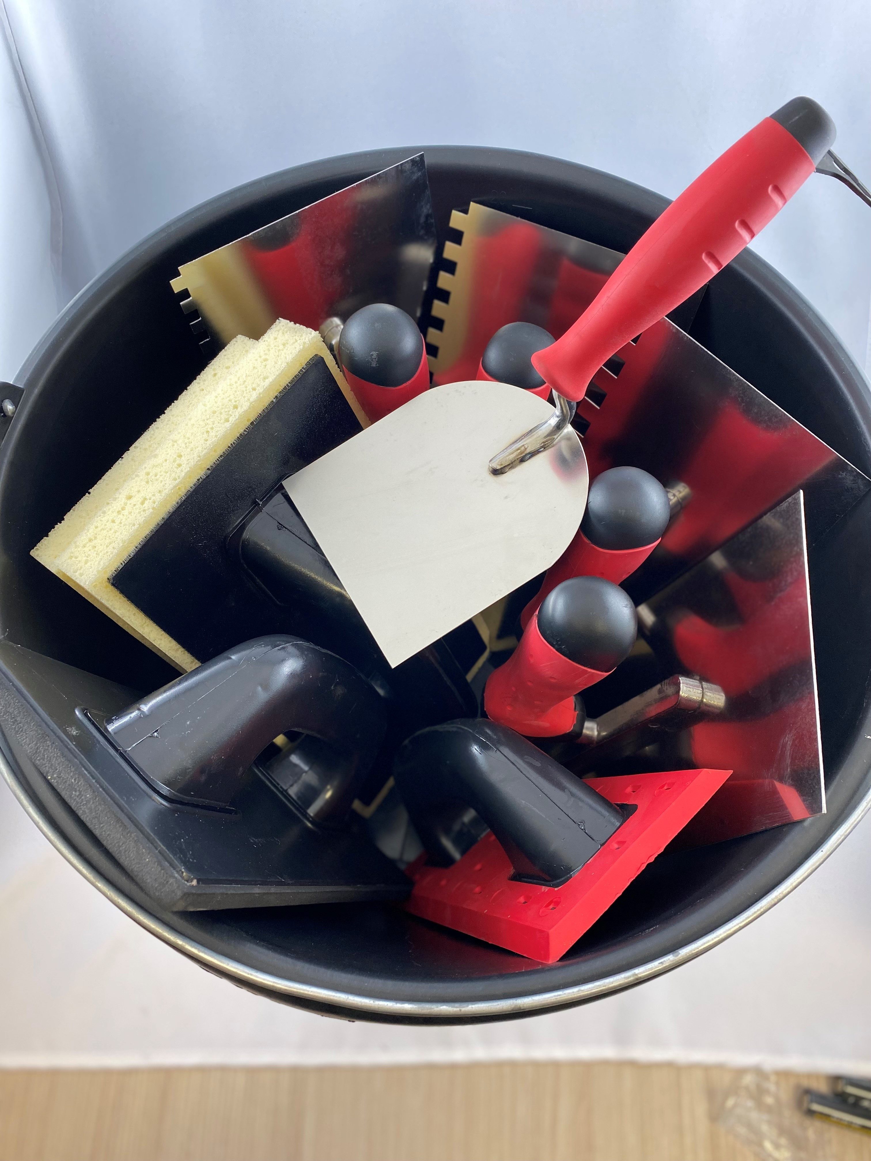 ConToo Fliesenspachtel Fliesenlegerset Fugbox 10-teilig Handwerkerset 2K - CT02_10