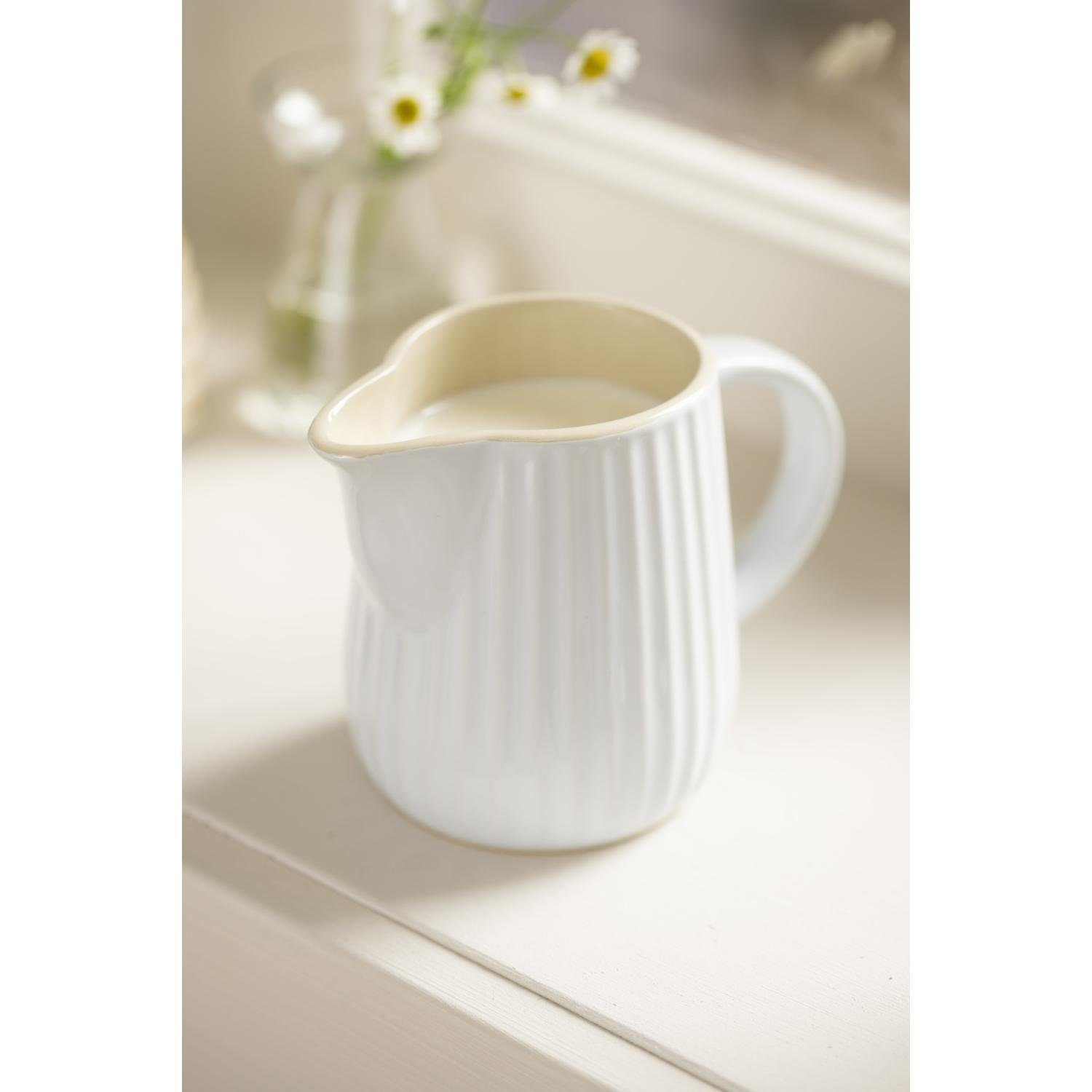 Ib Laursen Milchkännchen Ib Laursen Milch/Sahnekännchen Mynte Pure White (7,5x9x12cm) – Bild 2 von 2