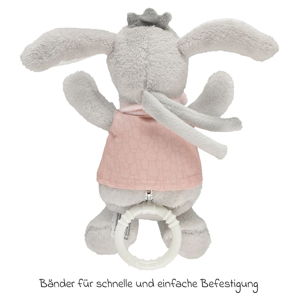 kindsgard Spieluhr Slumma - Esel - Rosa, Baby Spieluhr Einschlafhilfe – Bild 2 von 5