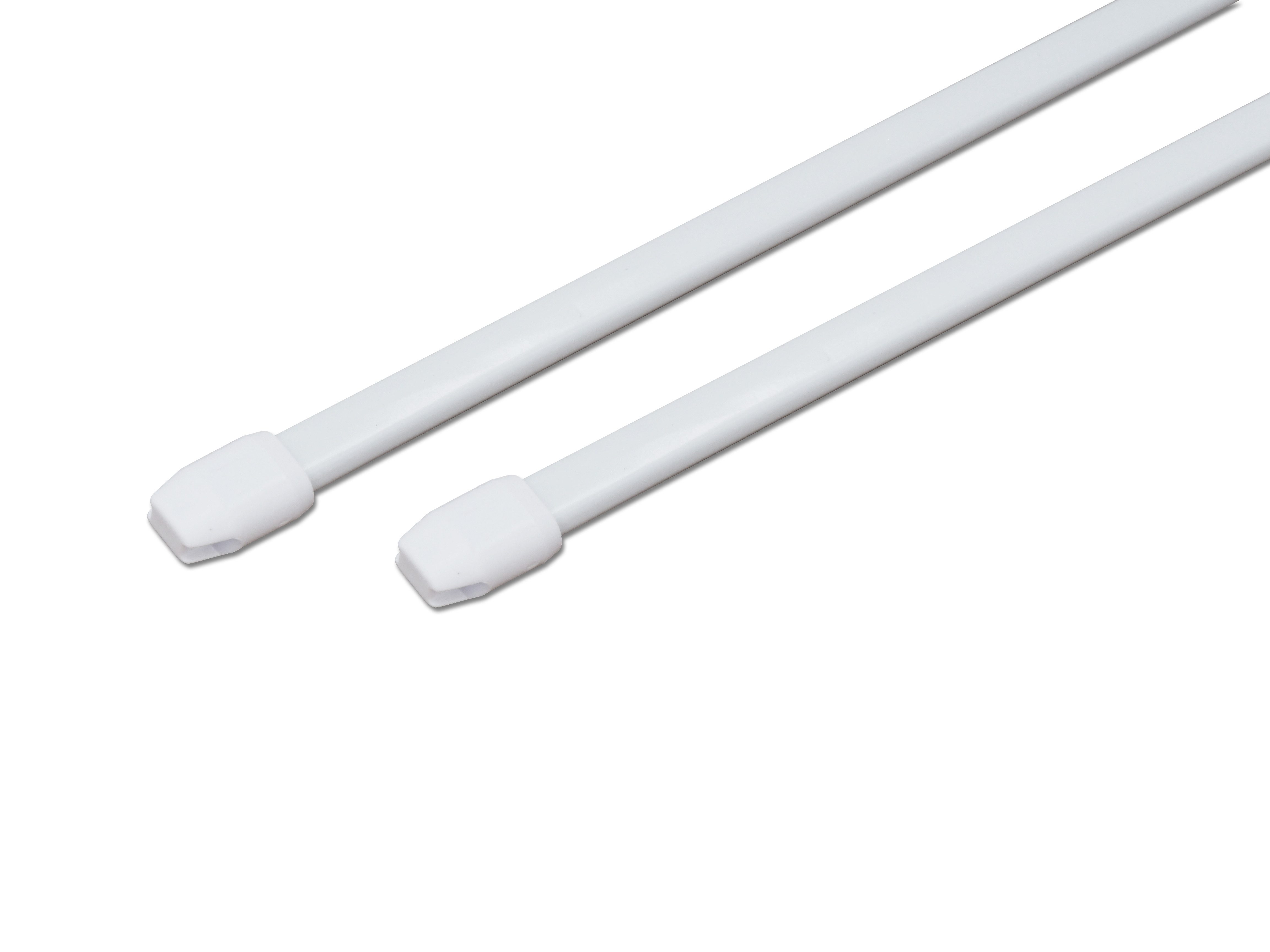dekondo Gardinenstange Vitragestange, oval, ausziehbar, Metallstange günstig online kaufen