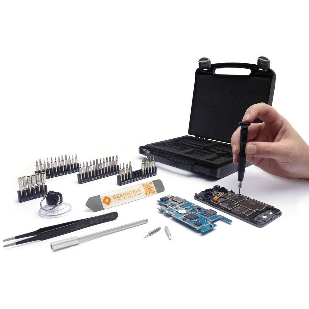 BERNSTEIN TOOLS FOR ELECTRONICS Werkzeugset Präzisions-Reparaturset 4-910