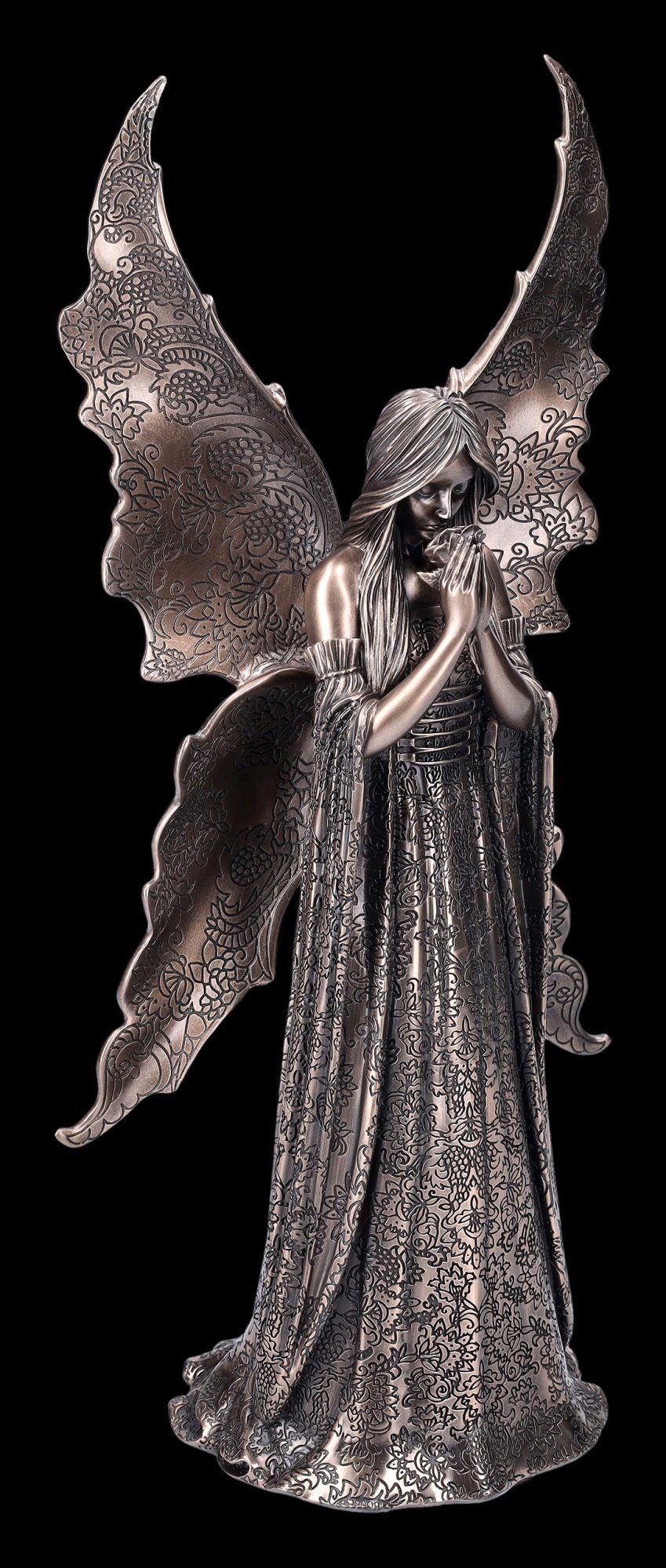 bronziert Only - Love Dekofigur - Engel Figur Anne - Shop Stokes Remains Dekofigur GmbH Fantasy Figuren
