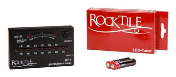 Rocktile E-Gitarre Pro ST3-L linkshänder elektrische Gitarre, ST-Sytle, Spar-Set, inkl. Verstärker, Gitarrenständer, Schule, Stimmgerät und Gurt