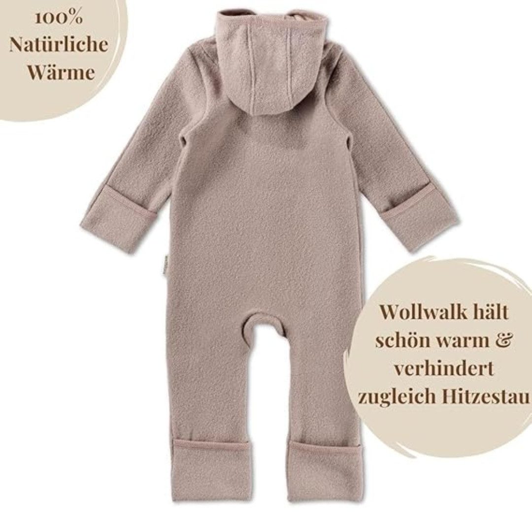 Hofbrucker seit 1948 Schlafoverall Wollwalk Overall