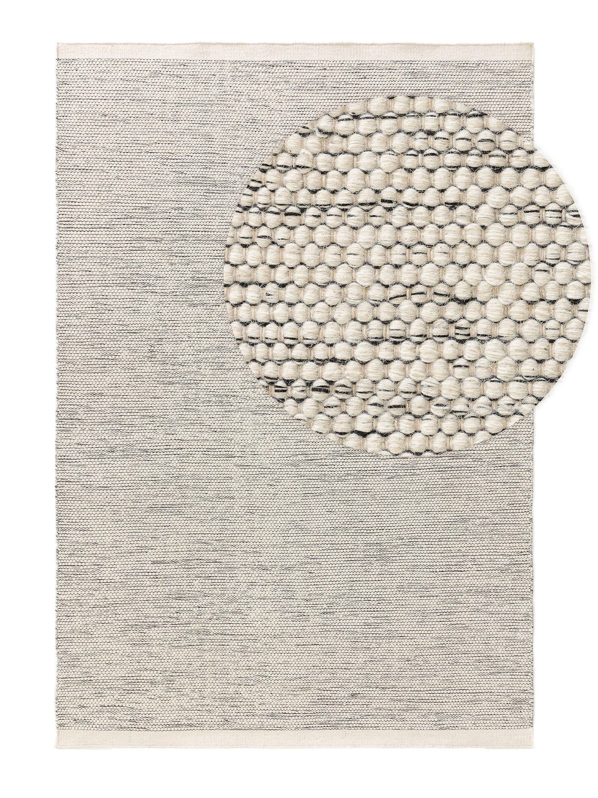 benuta Wollteppich Rocco, rechteckig, Höhe: 5 mm, Kunstfaser, Berber, Ethno günstig online kaufen