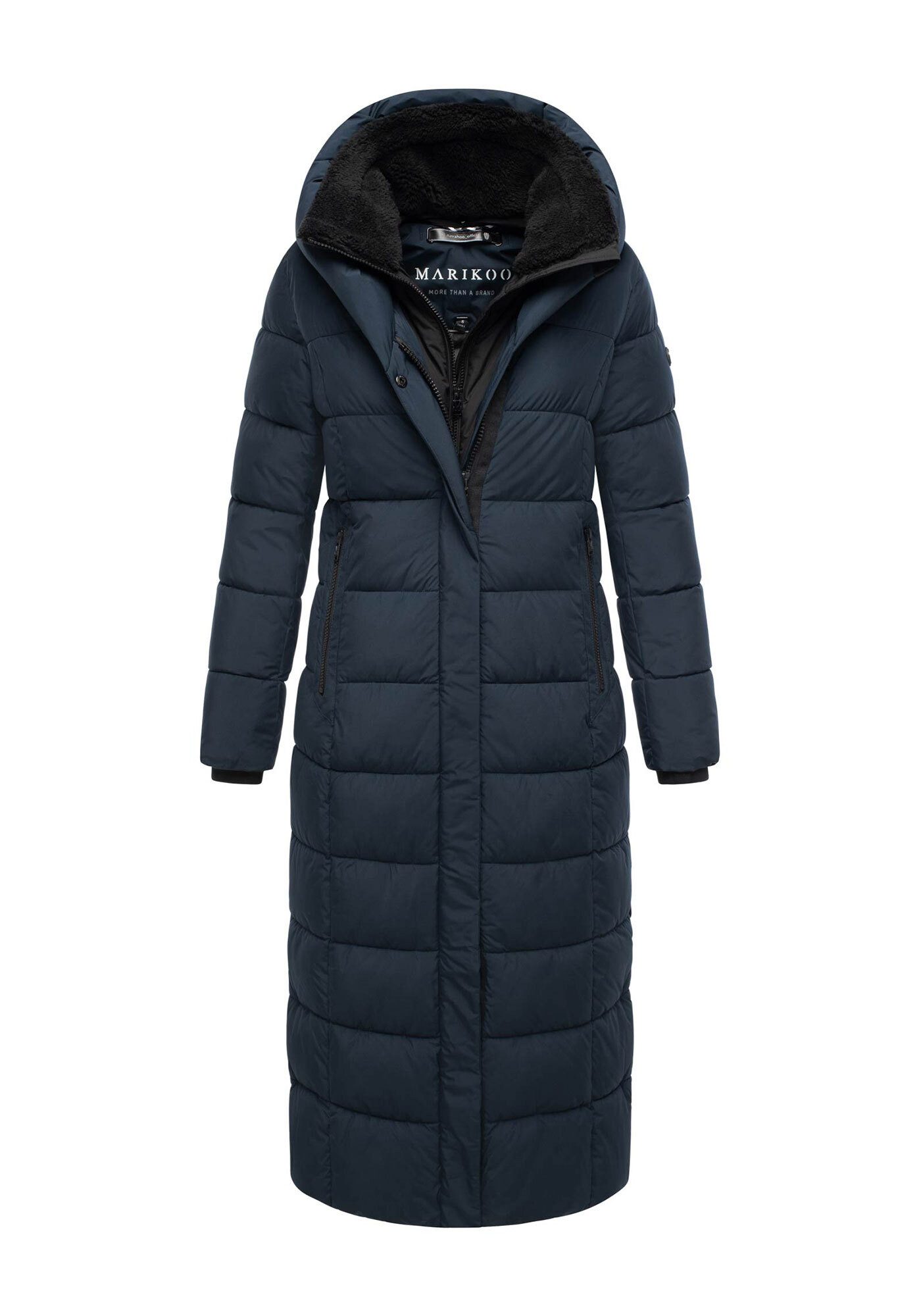 Marikoo Winterjacke Pakoraa extra langer Winter Mantel mit abnehmbaren Innenteil – Bild 5 von 5