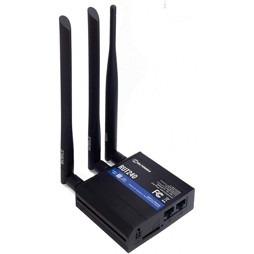 - 4G/LTE-Router Router schwarz RUT240 Teltonika LTE -