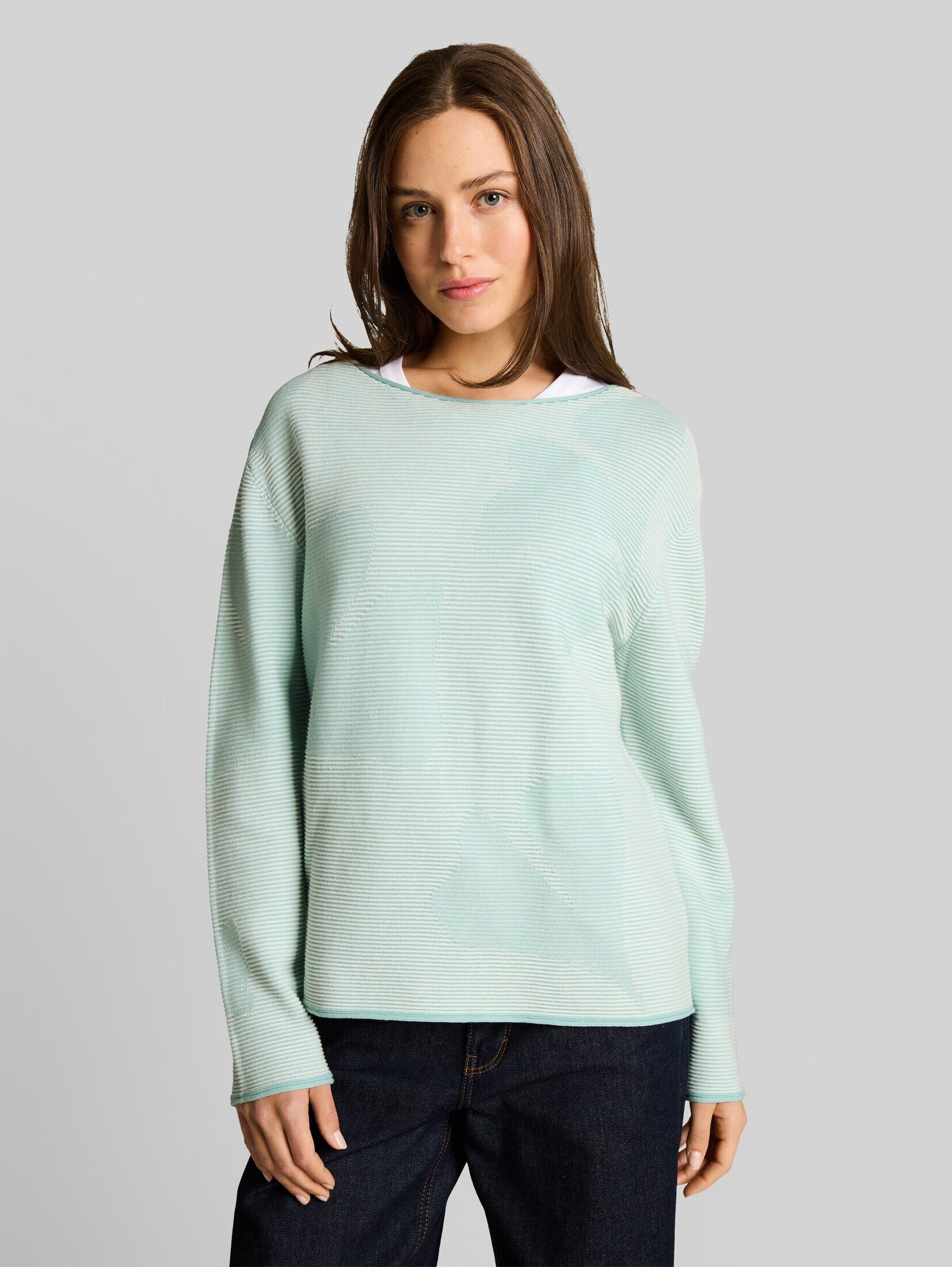 TOM TAILOR Strickpullover Pullover & Strickjacken Strickpullover aus Baumwolle