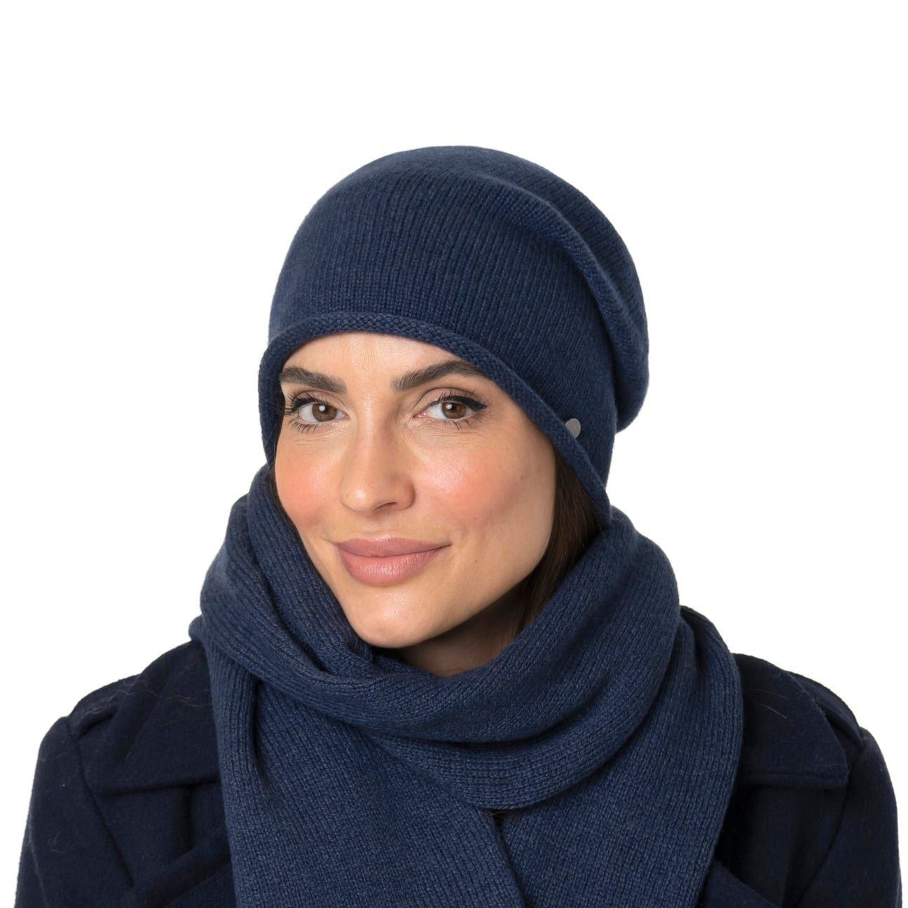 Lierys Beanie (1-St) Merinomütze Oversize, Made in Germany