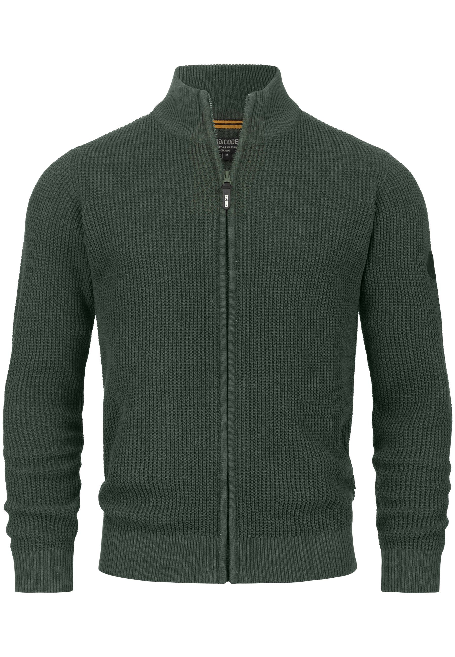 Indicode Strickjacke Herren INLayton Herrenstrickjacke günstig online kaufen