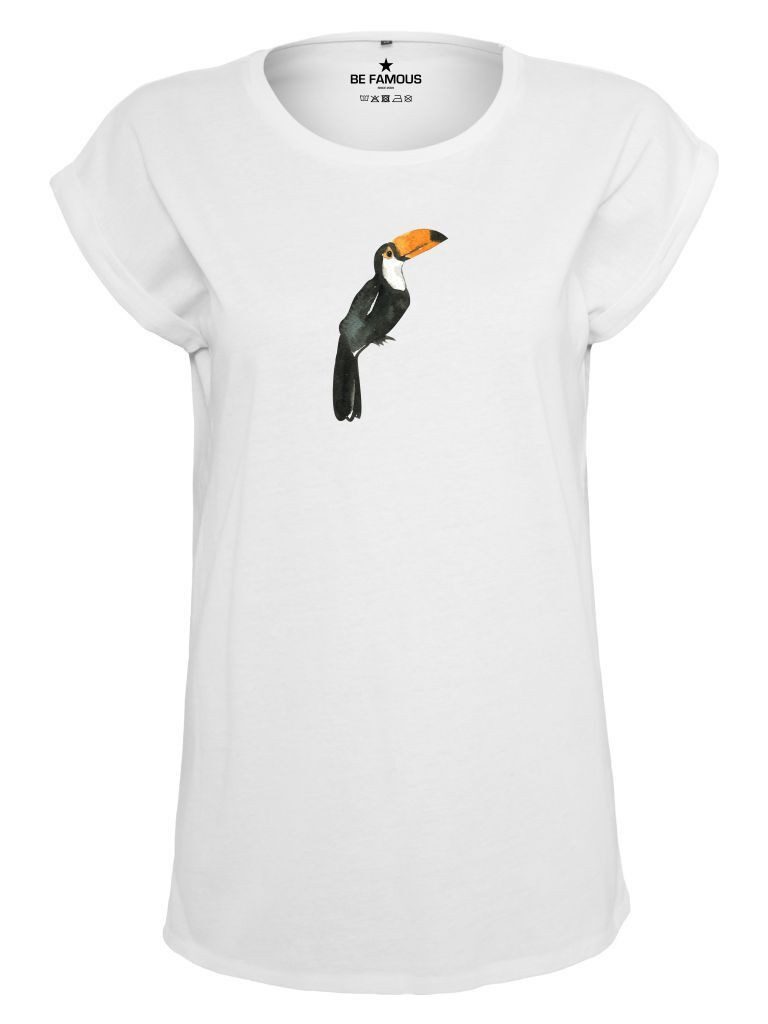 Be Famous Print-Shirt Rolled safadu (1-tlg., keine)