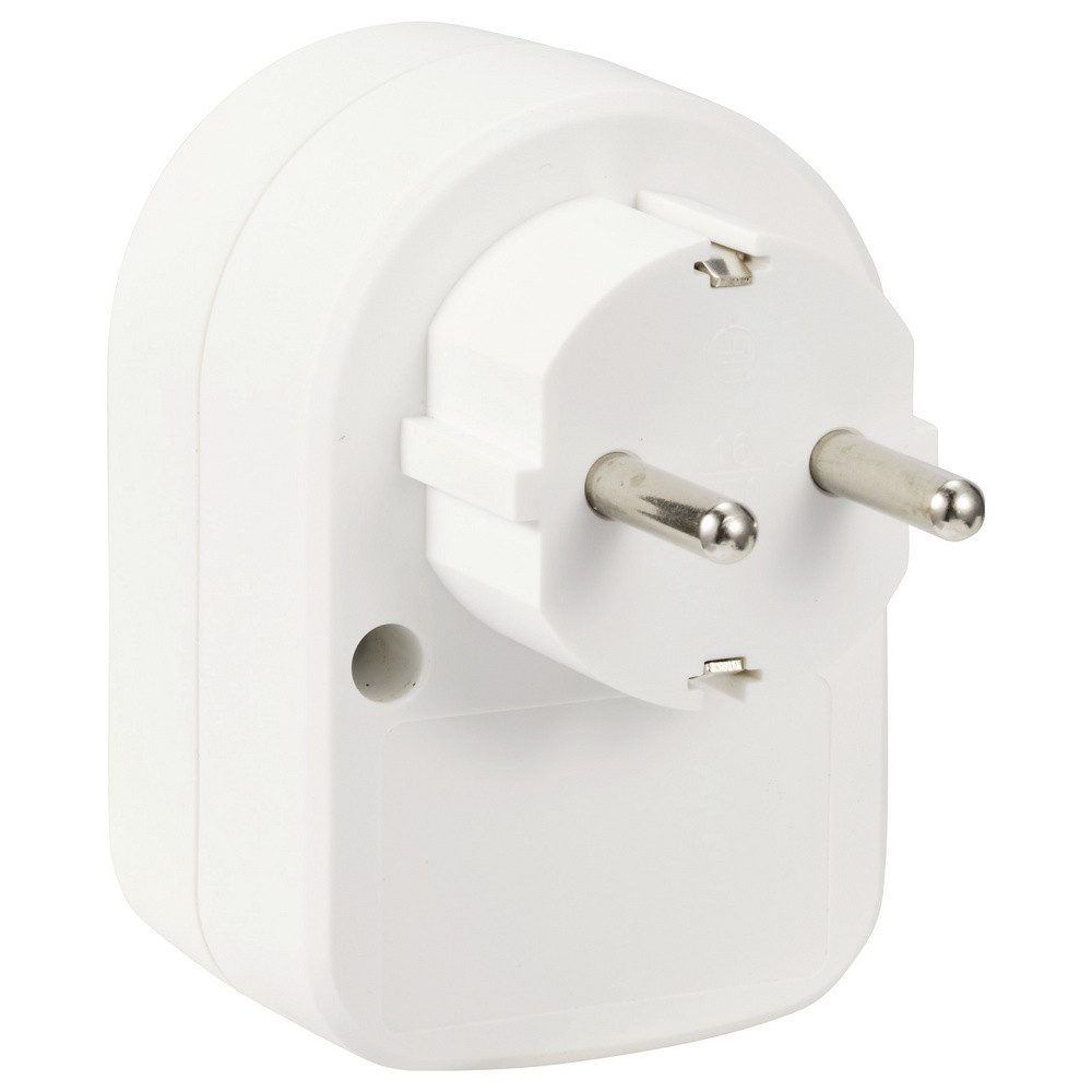 Sygonix Sygonix SY-6713236 Zwischensteckdose mit USB Weiß Mehrfachsteckdose – Bild 4 von 5