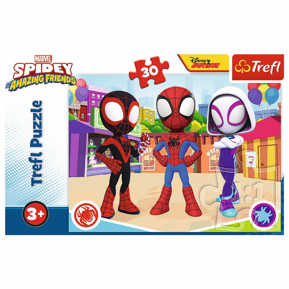 Trefl Puzzle Marvel Spidey, 30 Puzzleteile