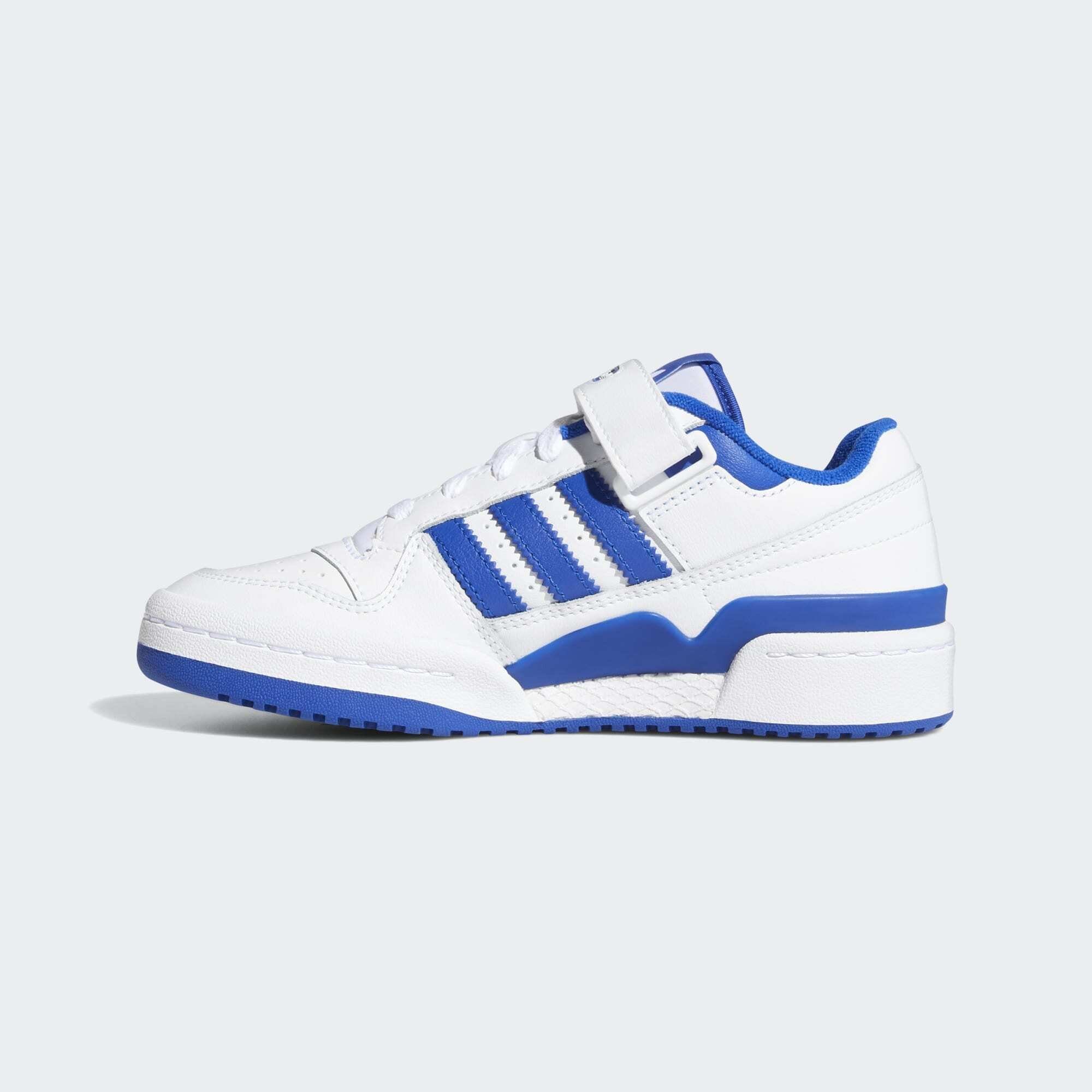 Royal adidas White / Blue Originals SCHUH White LOW / Cloud Sneaker FORUM Cloud