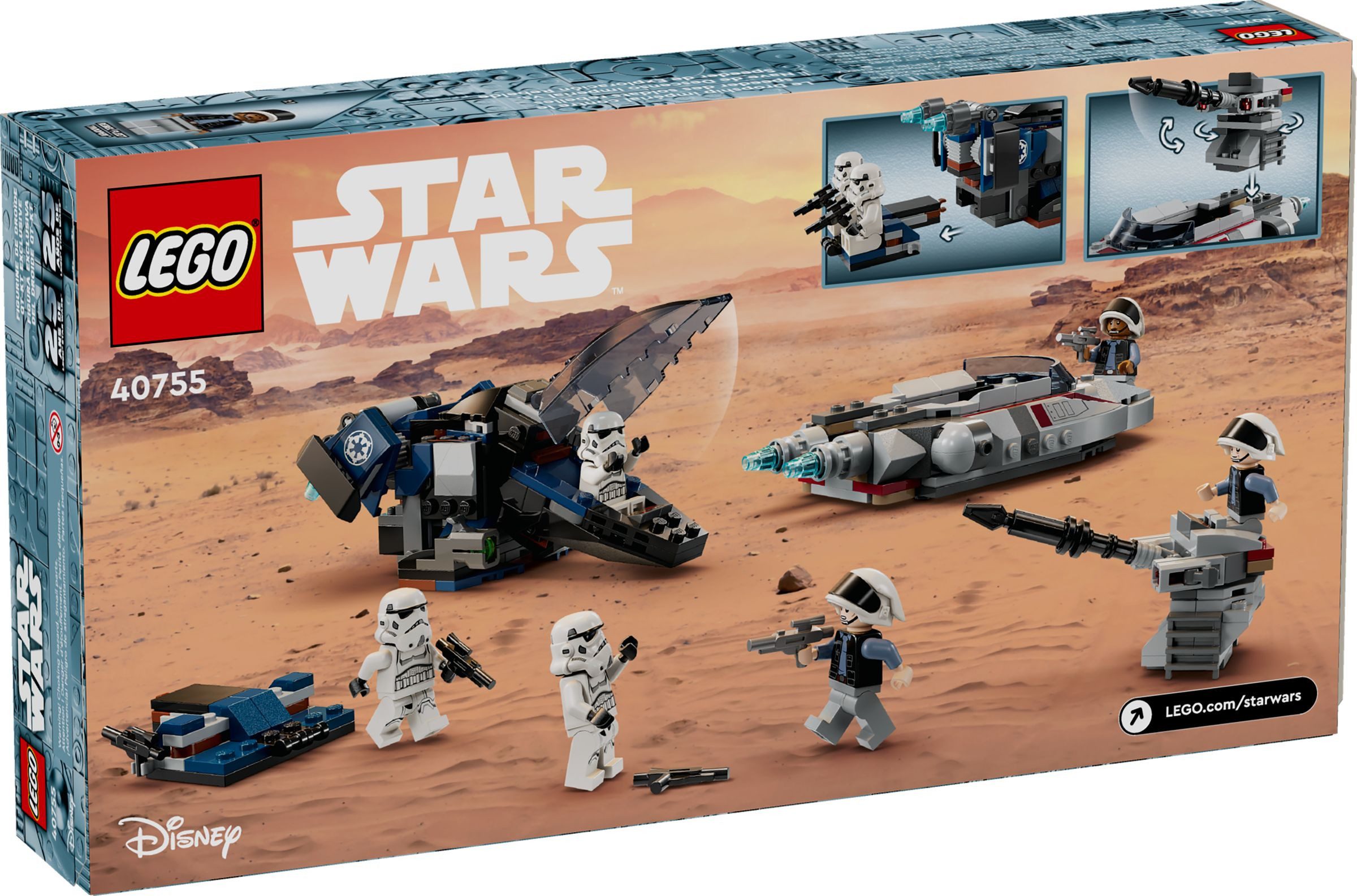 LEGO® LEGO® Star Wars™ 40755 Imperial Dropship vs. Rebel Scout Speeder Kons günstig online kaufen