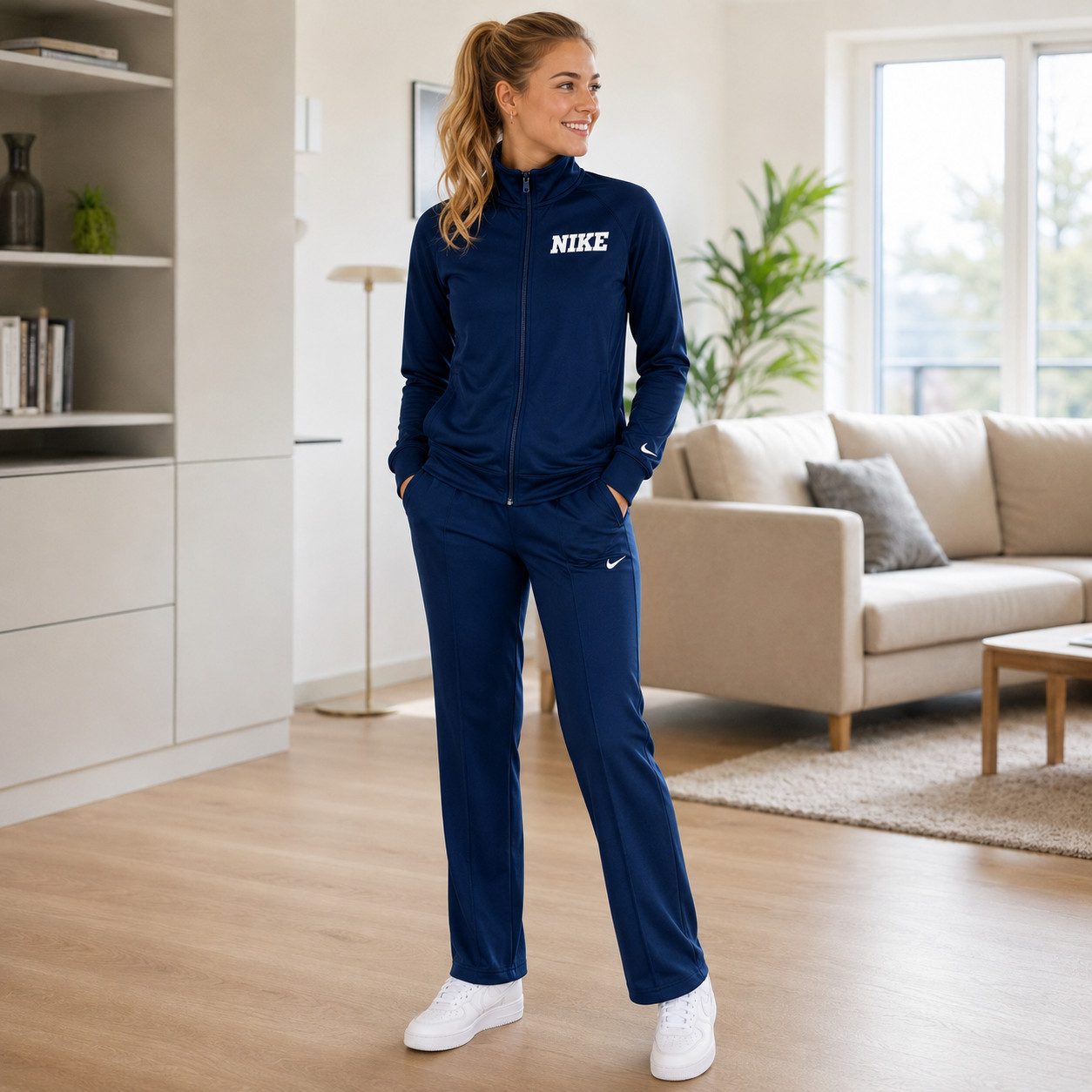 Kaiser24 Sportanzug Nike Sportanzug Damen, Fleece-Innenseite für maximalen Komfort (Set, 2-teilig) – Bild 5 von 5