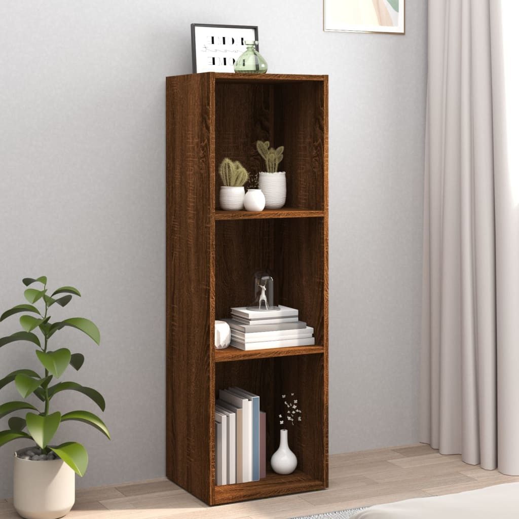 vidaXL Schrankmodule Bücherschrank/TV-Schrank Braun Eichen-Optik 36x30x114 günstig online kaufen