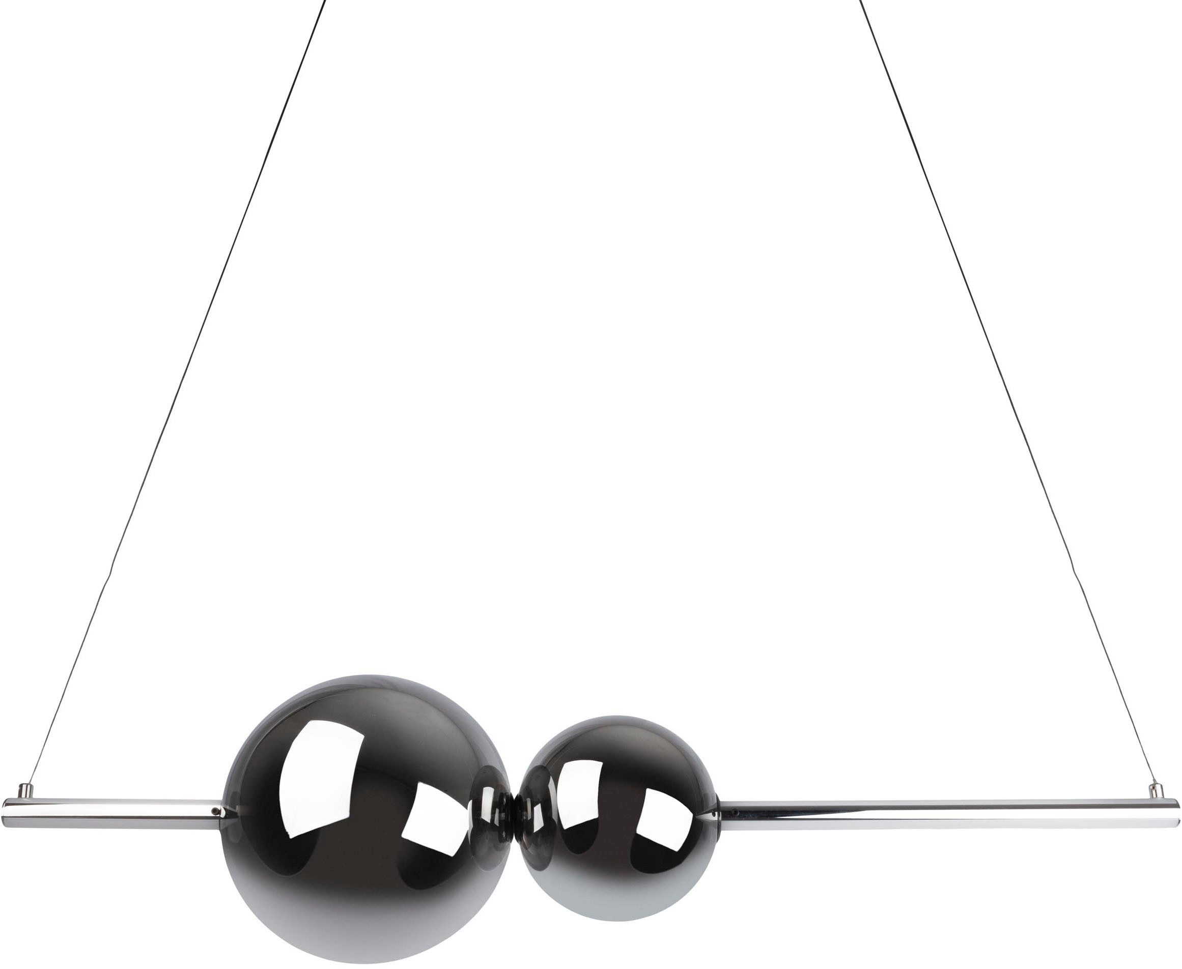 näve LED Pendelleuchte NOVA, Dimmfunktion, LED fest integriert, Warmweiß, Dimmbar