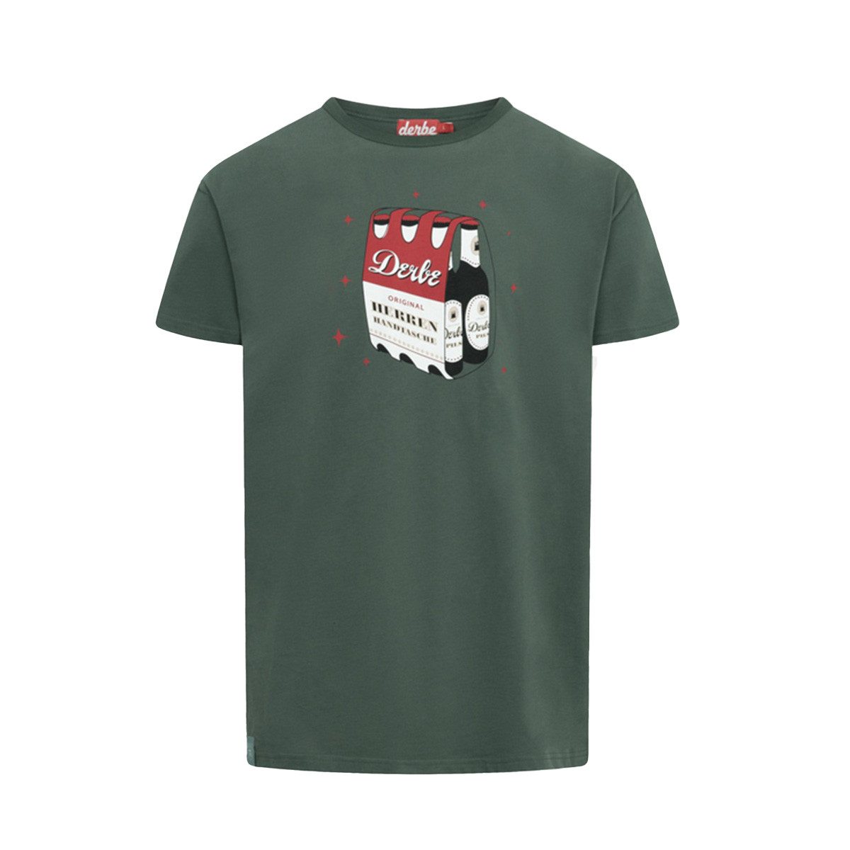 Derbe Print-Shirt Herrenhandtasche günstig online kaufen