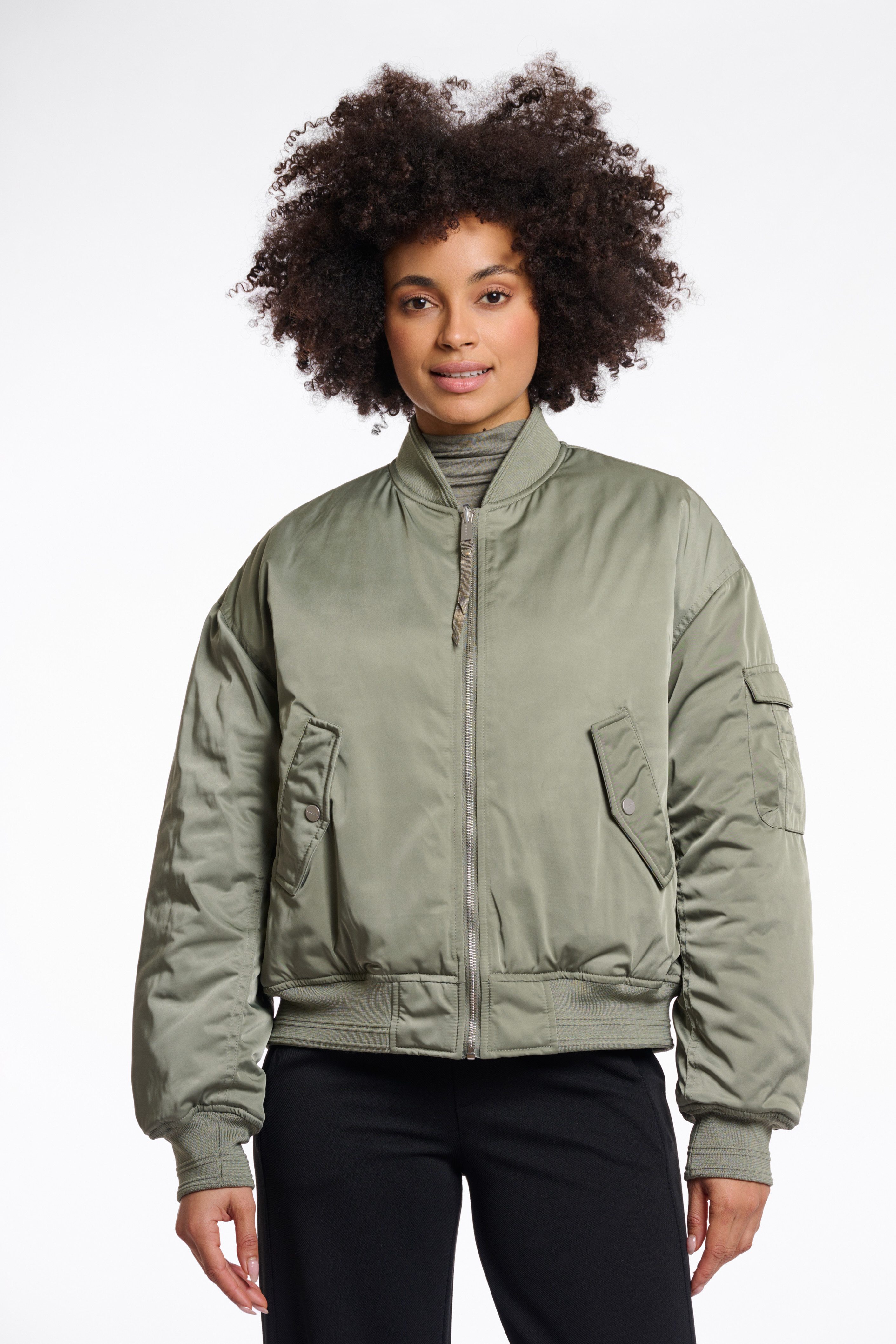 Rino & Pelle Bomberjacke mit Reißverschluss günstig online kaufen