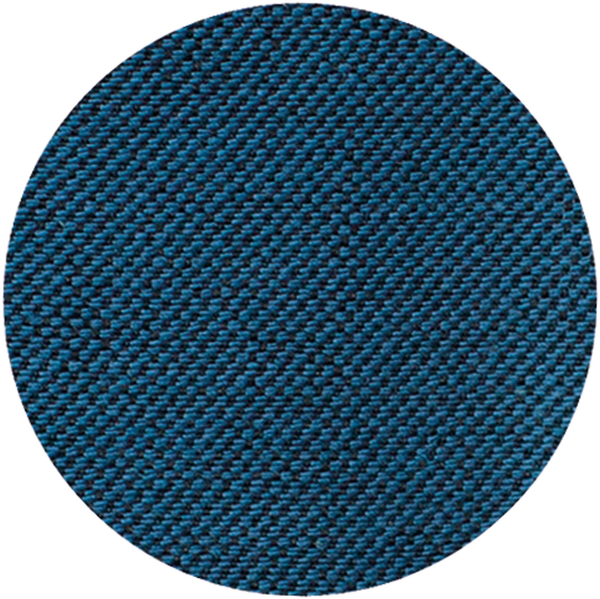 Lederapplikation mit WOHNEN-Kollektion, Multifunktionsband (1 St), Solo, blau blickdicht, SCHÖNER Jacquard, Vorhang