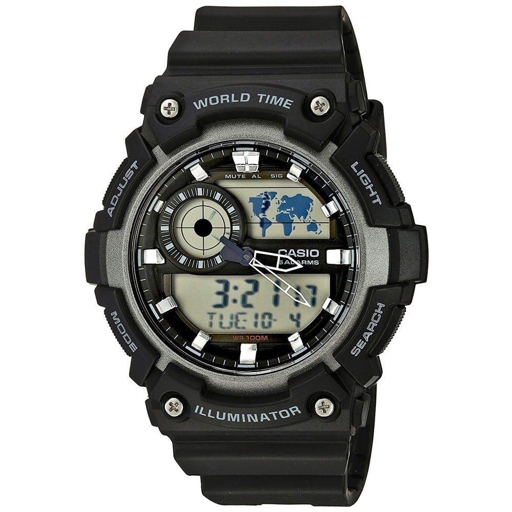 CASIO Quarzuhr Casio AEQ-200W-1AVEF, (1-tlg)