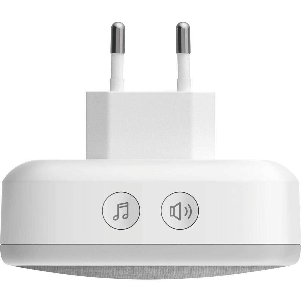 Thomson Smart Home Türklingel KINETIC HALO Funkgong 513133 (batterielos, mit Namensschild)