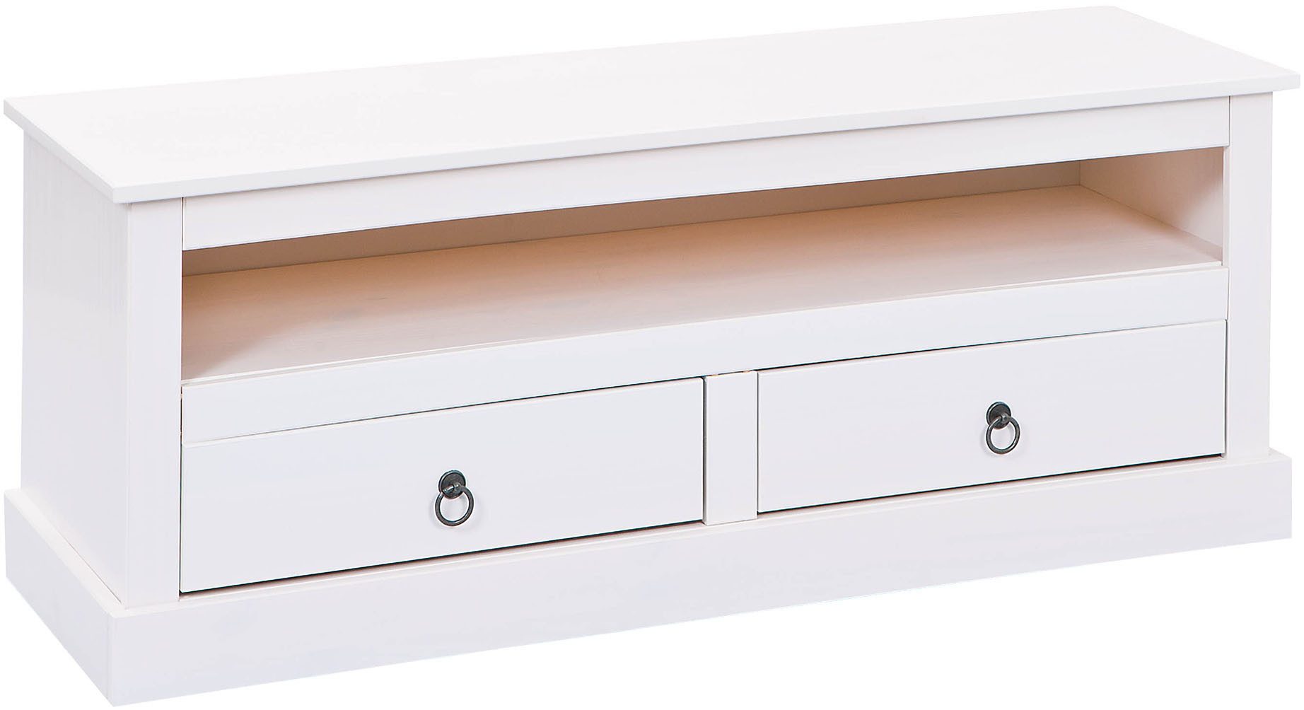 Inter Link TV-Schrank Provence (1-St) Kiefer Massiv, Stauraum, BxTxH: ca. 118 x 39 x 45 cm