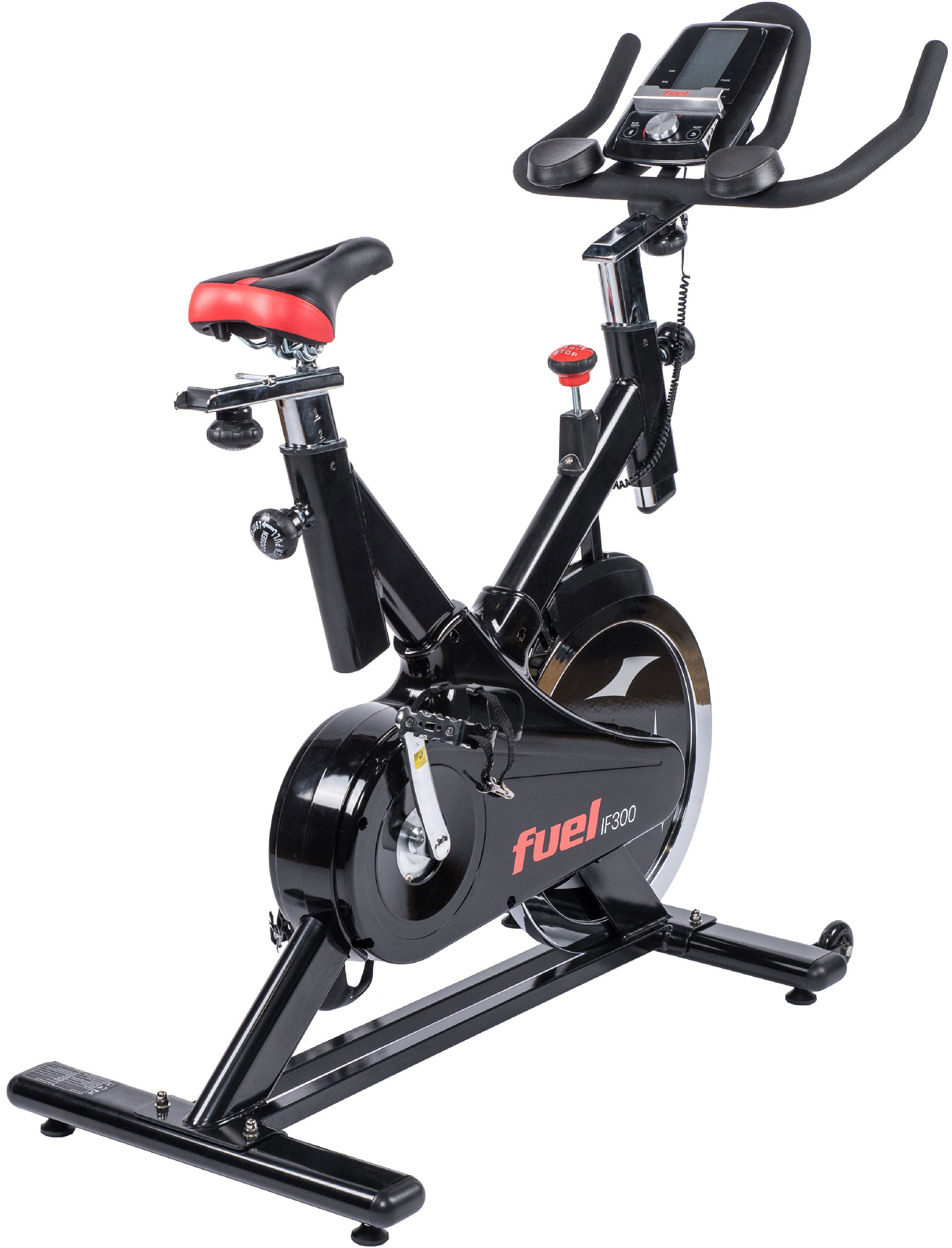 Fuel Fitness Heimtrainer Indoor Cycle IF300, 125 kg max. Benutzergewicht, Fahrrad