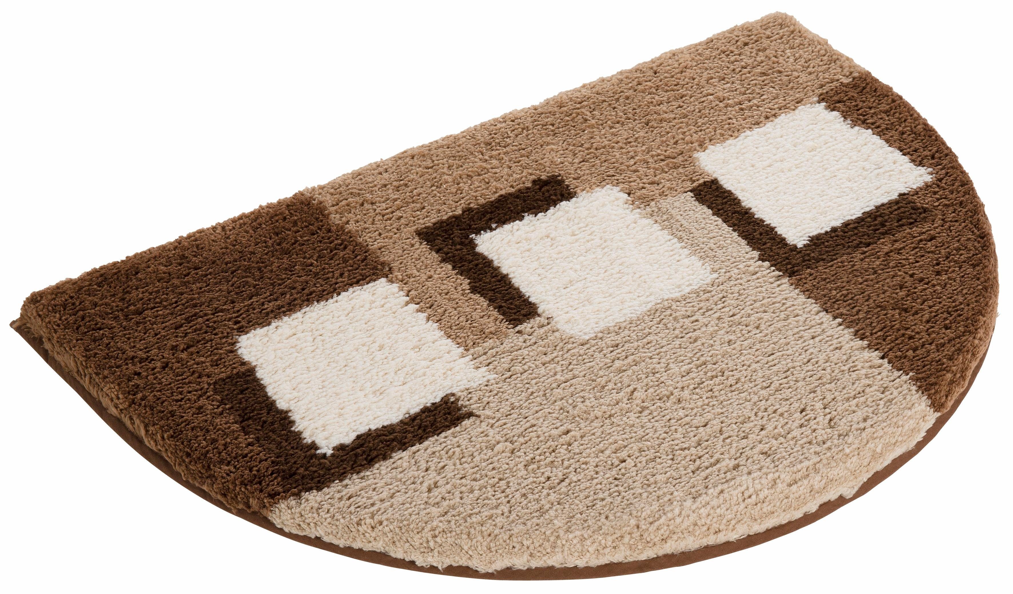 my home Badematte Ada, Badvorleger, Badezimmer Teppich, Höhe 21 mm, rutschh günstig online kaufen