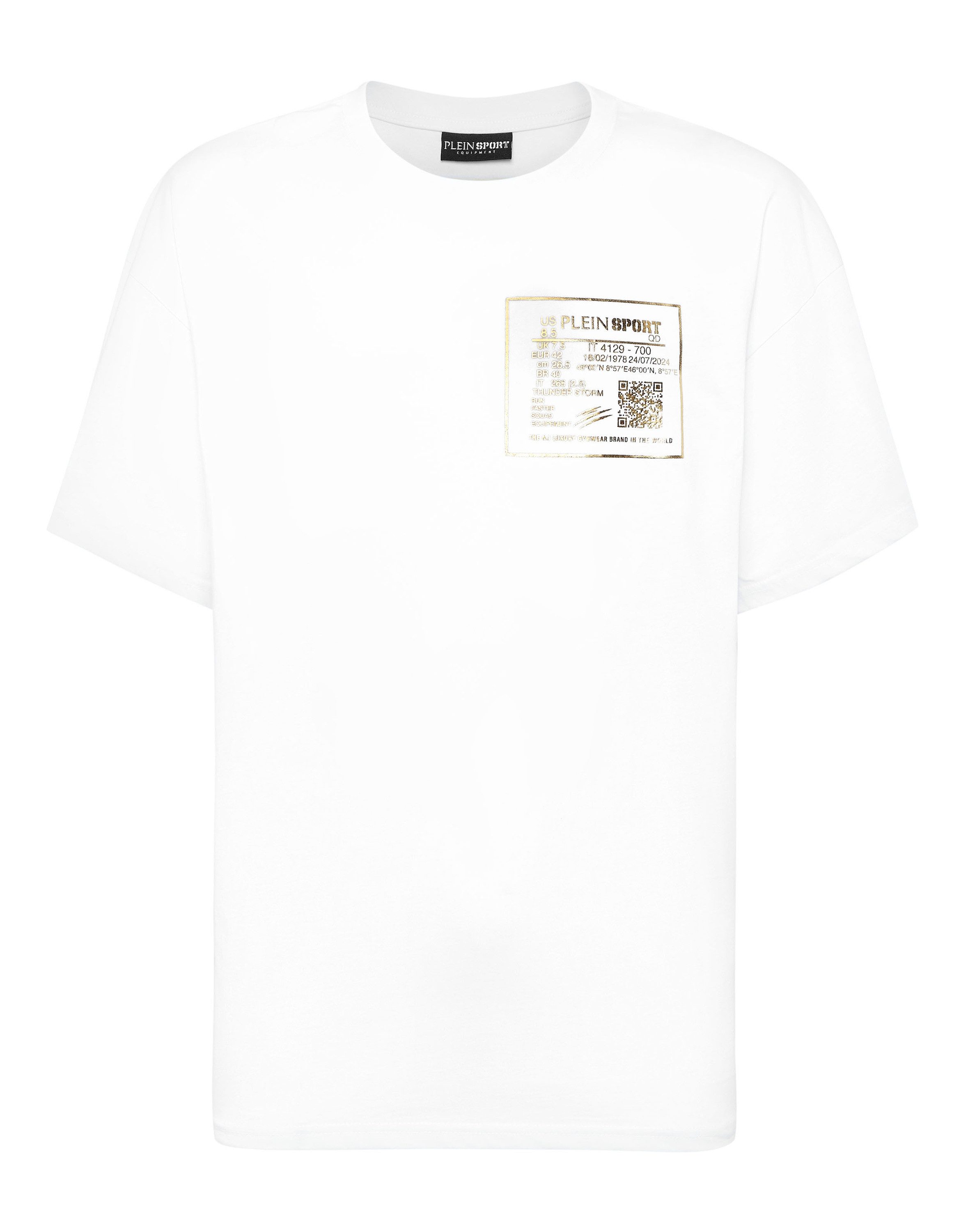 PLEIN SPORT T-Shirt T-Shirt Rundhalsausschnitt