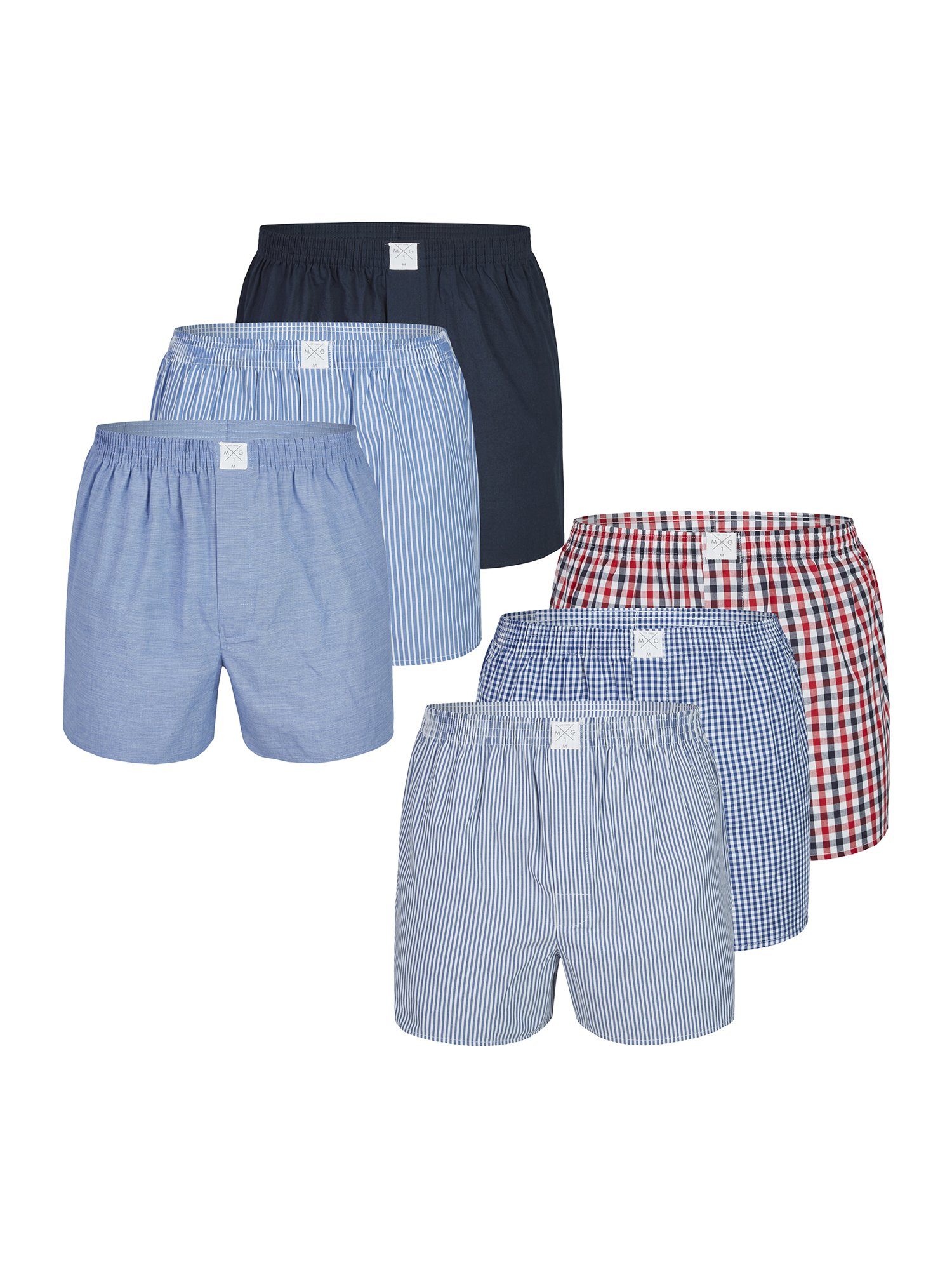 MG-1 Boxer Classics 6-Pack (6-St) Mix 4 | Boxer weit
