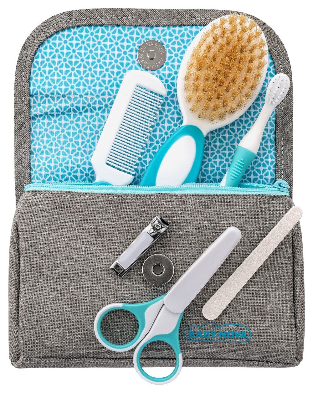 Babypflege-Set Erstlingsset zur Nagel und Hautpflege 12tlg