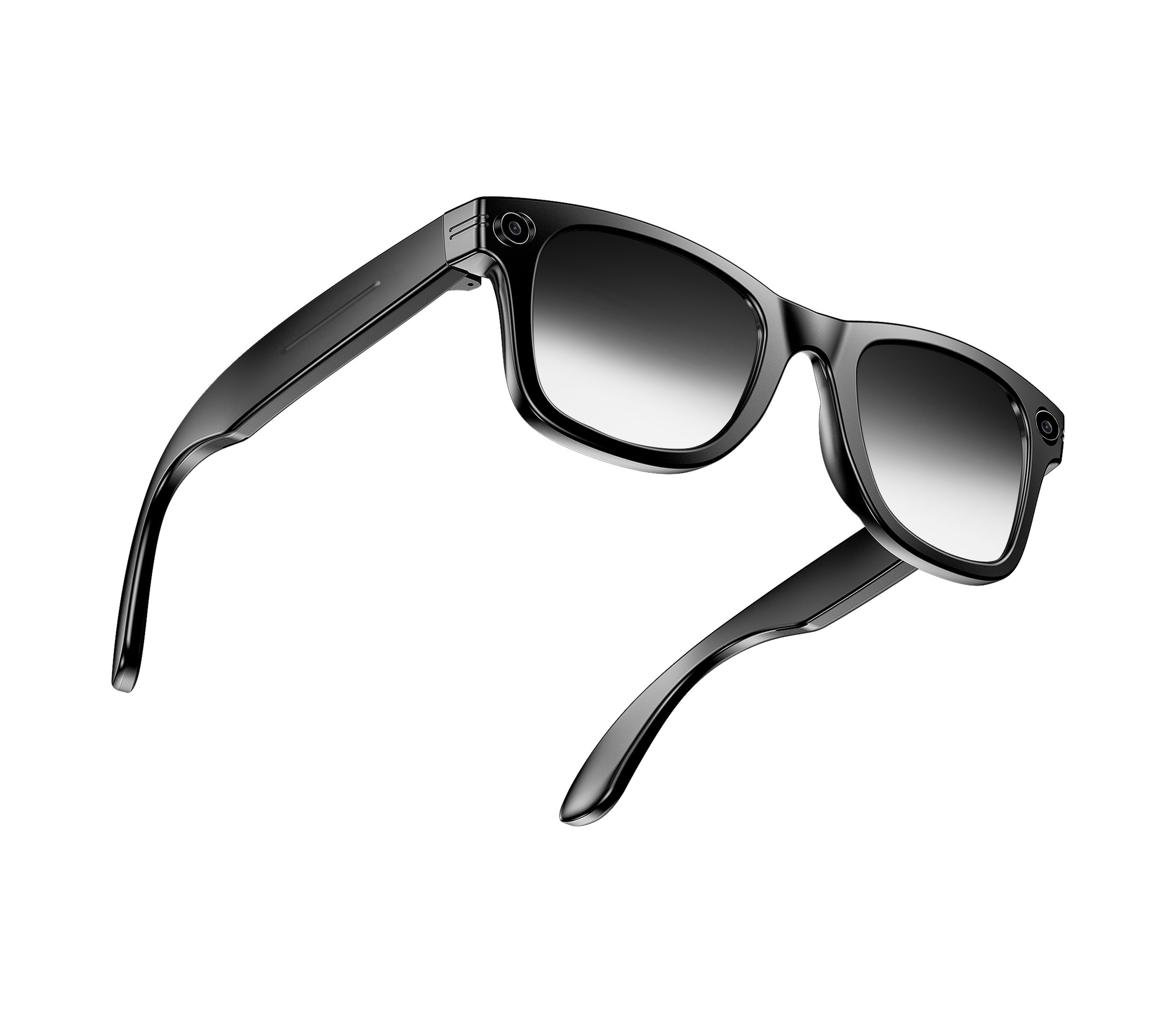 Zevelora Sonnenbrille mit Kamera 8MP 1080P KI Übersetzung Schwarz (1-St) KI Brille für Musik Anrufe Sprachsteuerung mit Prism Pro