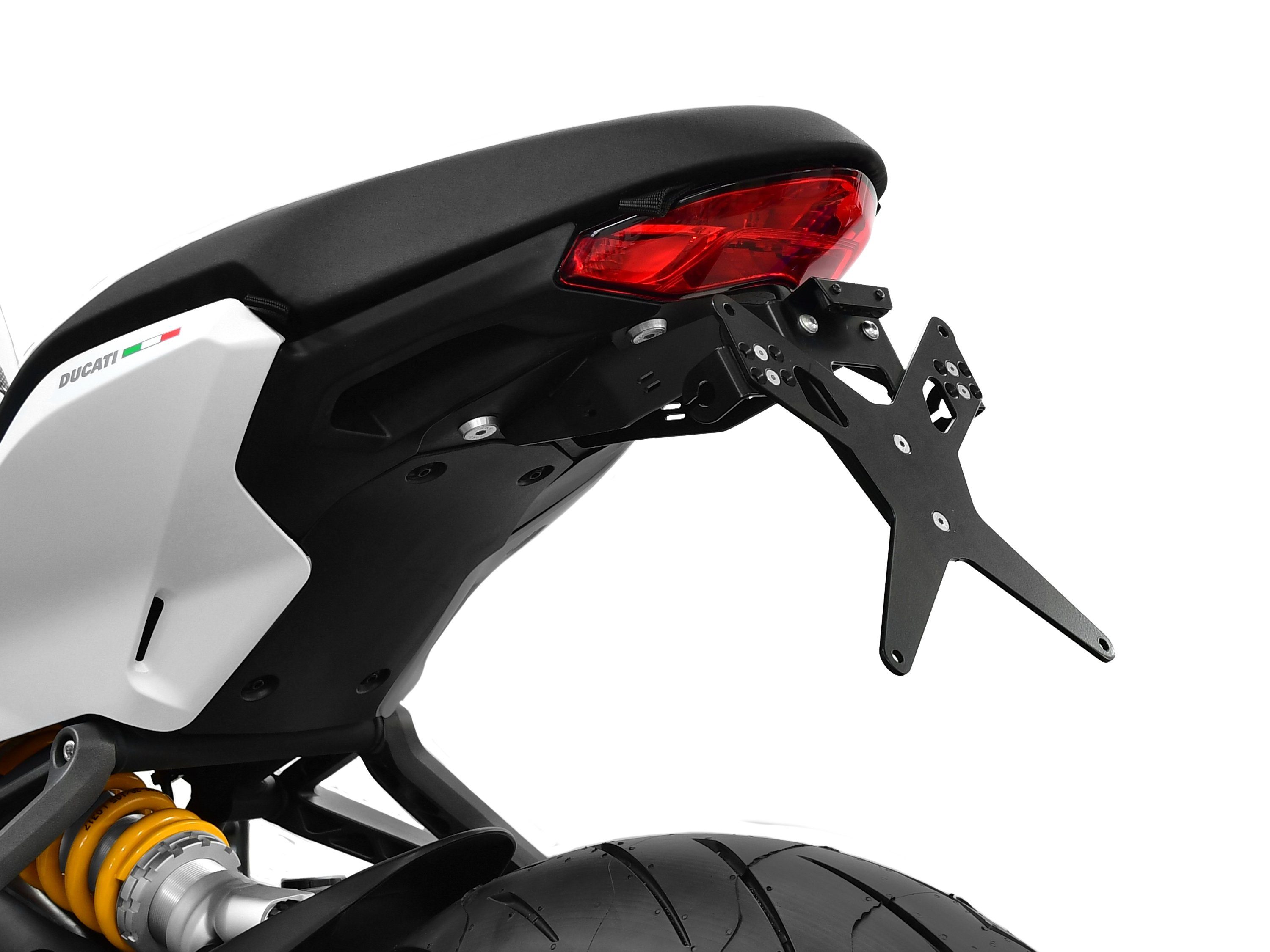 ZIEGER Kennzeichenhalter X-Line Kennzeichenhalter für Ducati Supersport, S BJ 2017-20, Supers