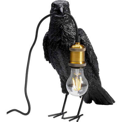 KARE Tischleuchte Animal Crow, ohne Leuchtmittel