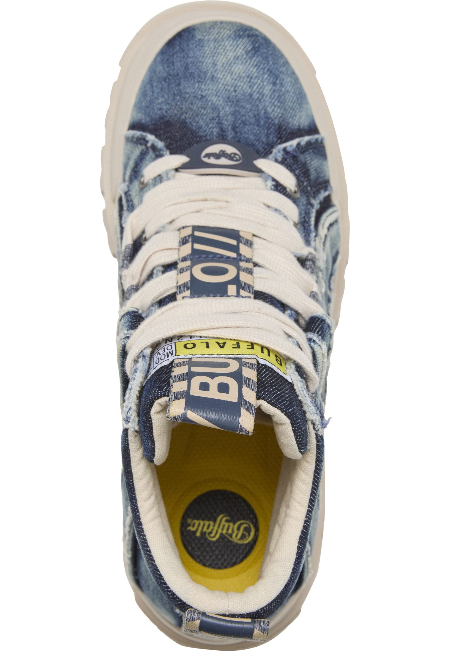 Buffalo Buffalo ASPHA NC MID - VEGAN DENIM Stiefel