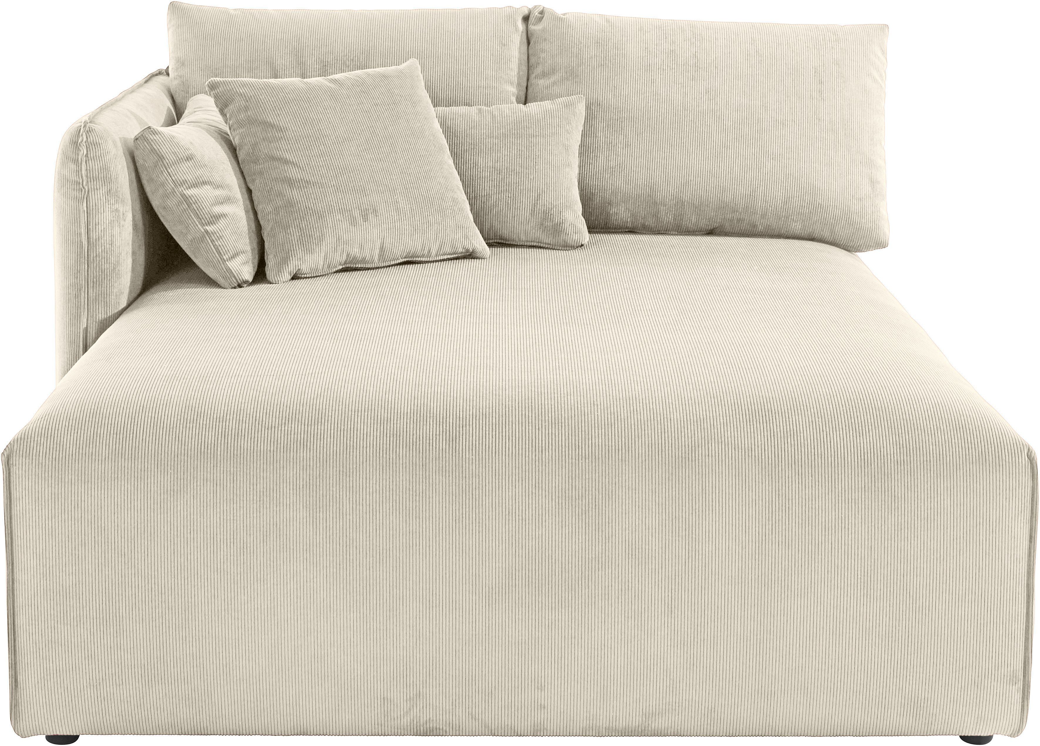 andas Ottomane Nöre, Lounge-Modul - zum eigenen Zusammenstellen, Breite 138cm, Tiefe 168cm