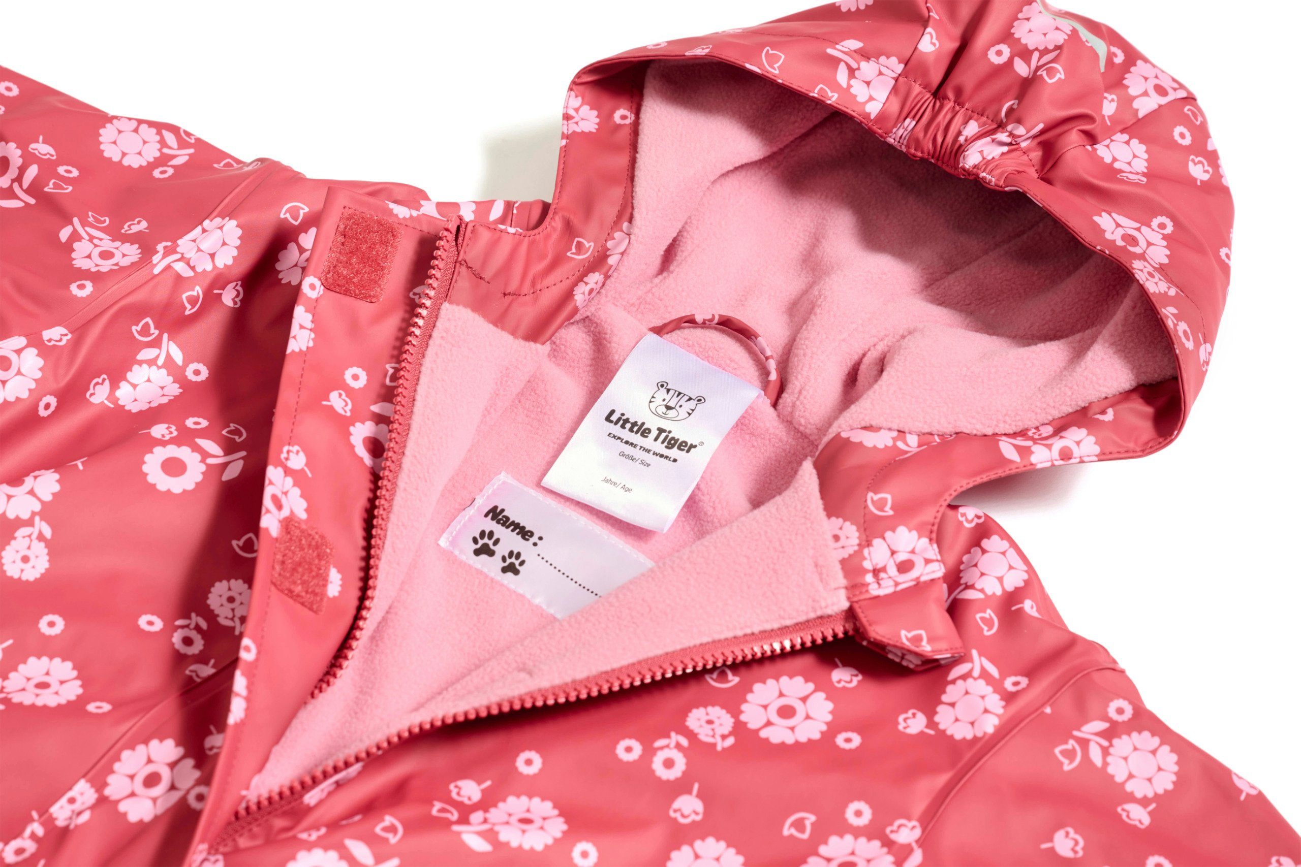 Little Tiger® Regen- und Matschjacke Regenanzug-Set für Kinder bestehend aus Regenhose und Regenjacke wasserdicht