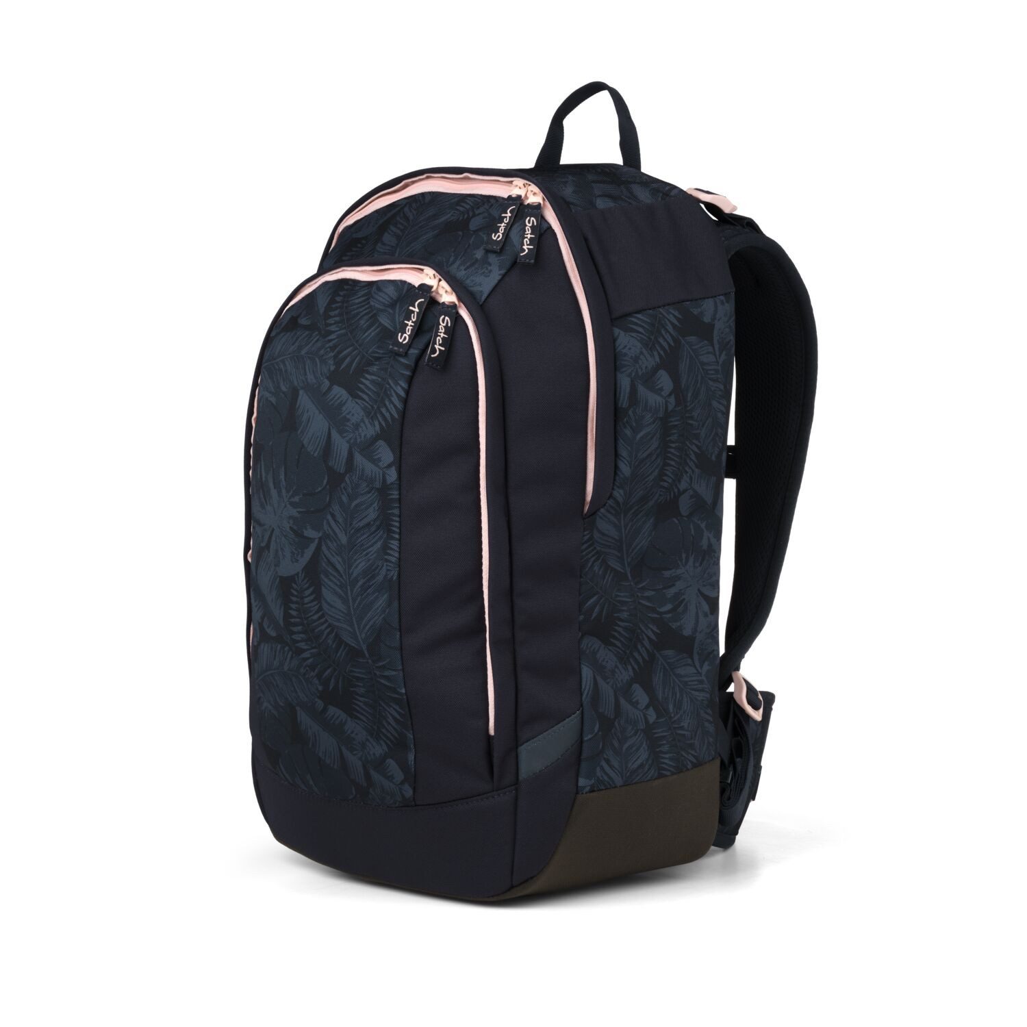 Satch Schulranzen Schulrucksack-Set AIR Midnight Jungle 2-teilig (2-teilig), Schulranzen, ergonomisch, Laptop-Fach, Your-Size-System – Bild 4 von 5