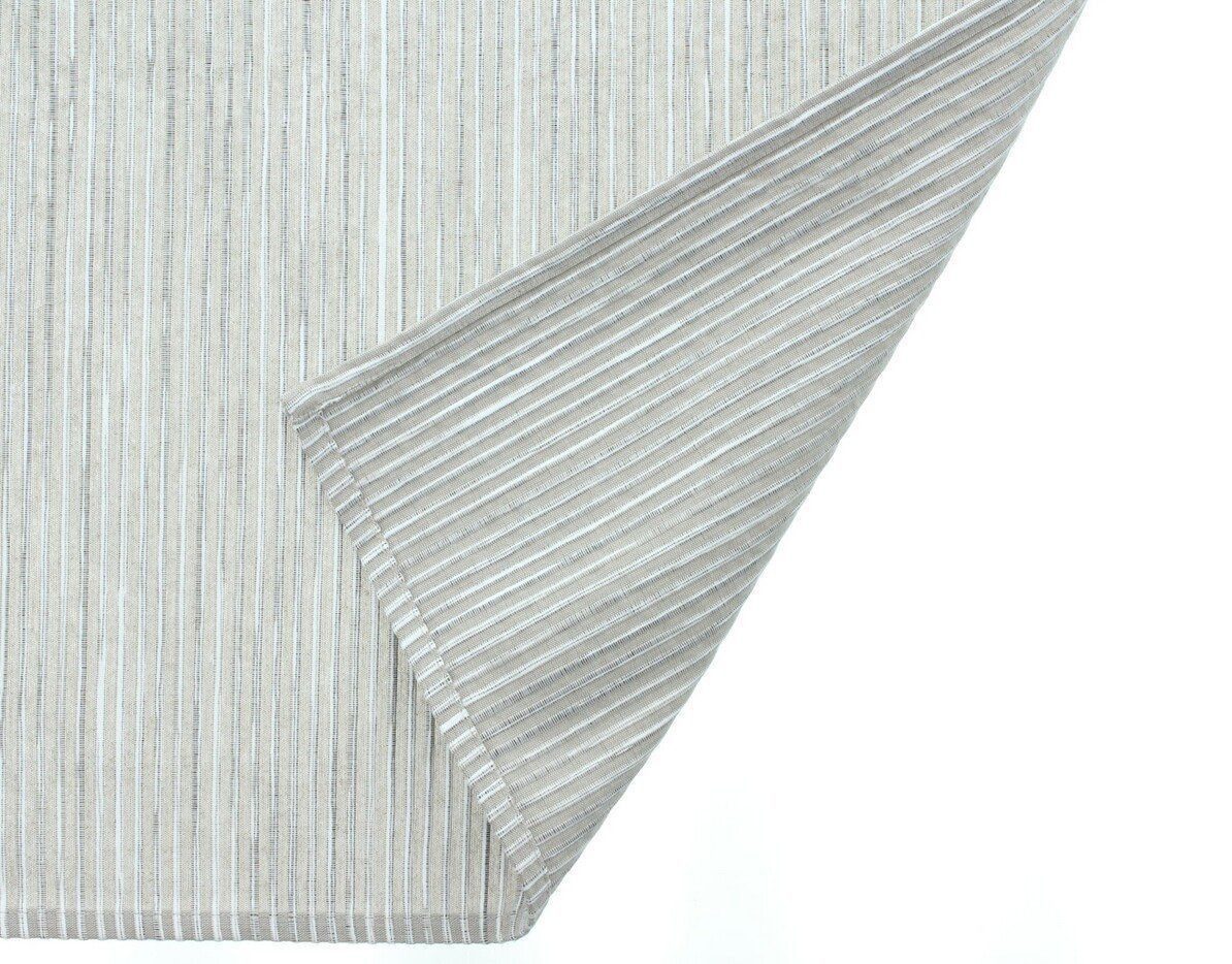 Home-trends24.de Platzset Platzmatte Taupe beige Platzset Uni Textil Tischdeko 2er Set, (2-St)