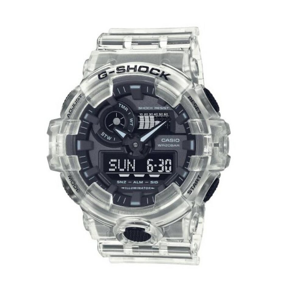 CASIO G-SHOCK Chronograph GA-700SKE-7AER, Keine