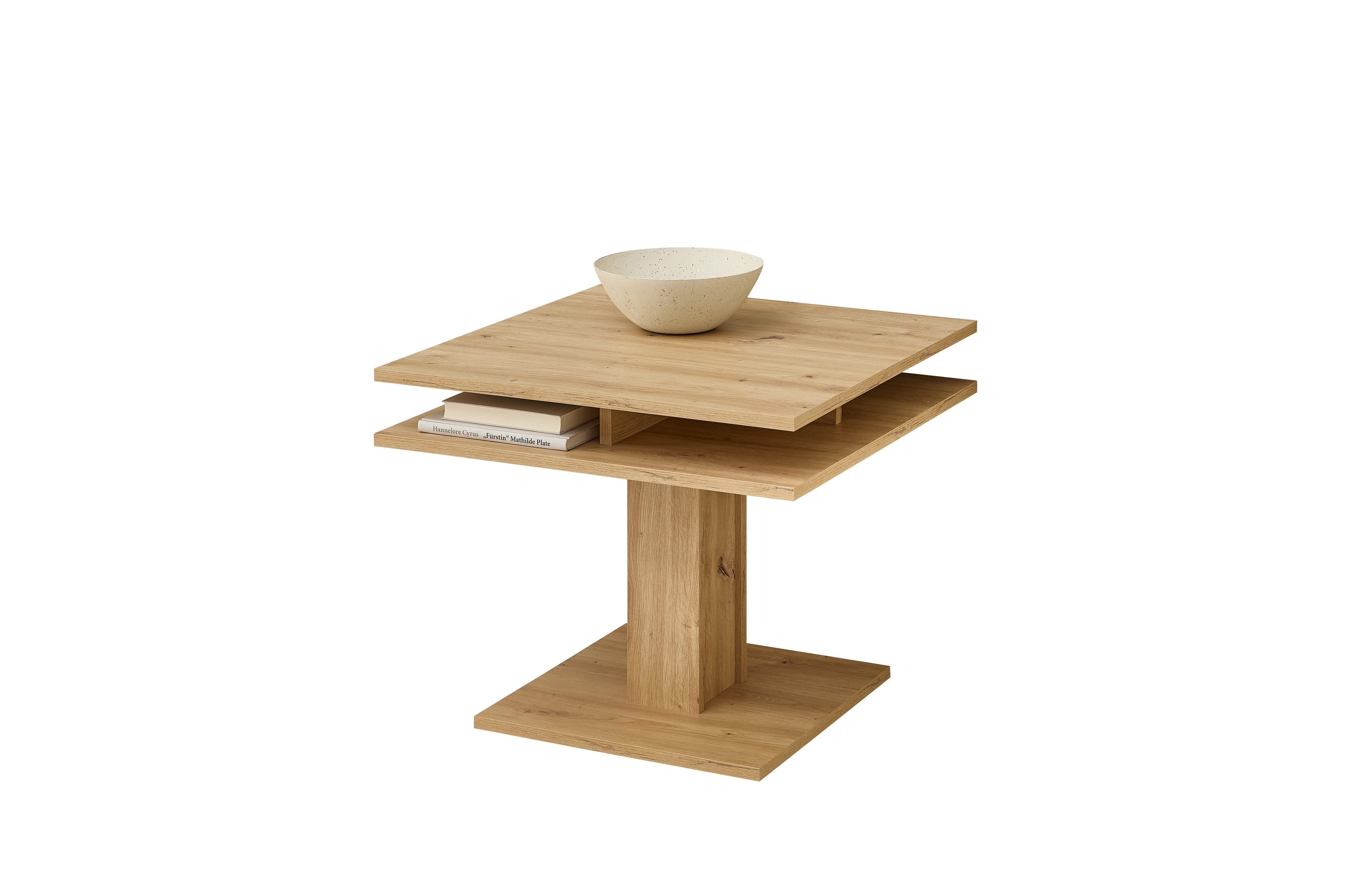 PREISBRECHER Couchtisch Peer, höhenverstellbar bis 77cm, Artisan Eiche Deko günstig online kaufen