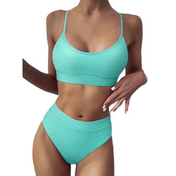 Babarella Push-Up-Bikini B178 (Bikini Set ohne Bügel) Push Up Zweiteiliger Badeanzug Bademode Strandkleidung Swimsuit