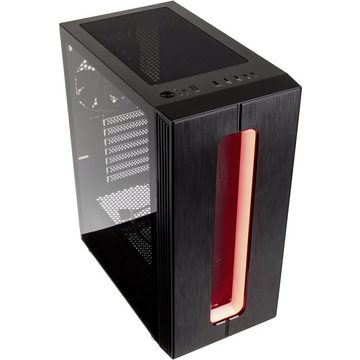 Kolink PC-Gehäuse Kolink Nimbus RGB Midi-Tower PC-Gehäuse Schwarz 1 vorinstallierter Lü