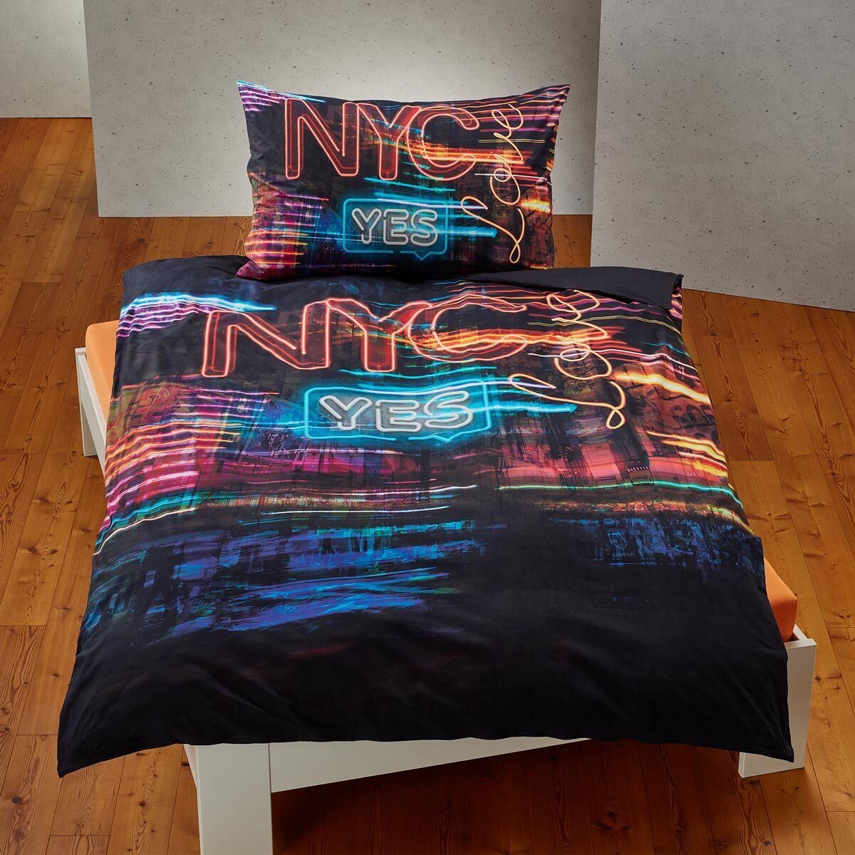 TRAUMSCHLAF Bettwäsche NYC, Renforce, 2 teilig, günstig online kaufen